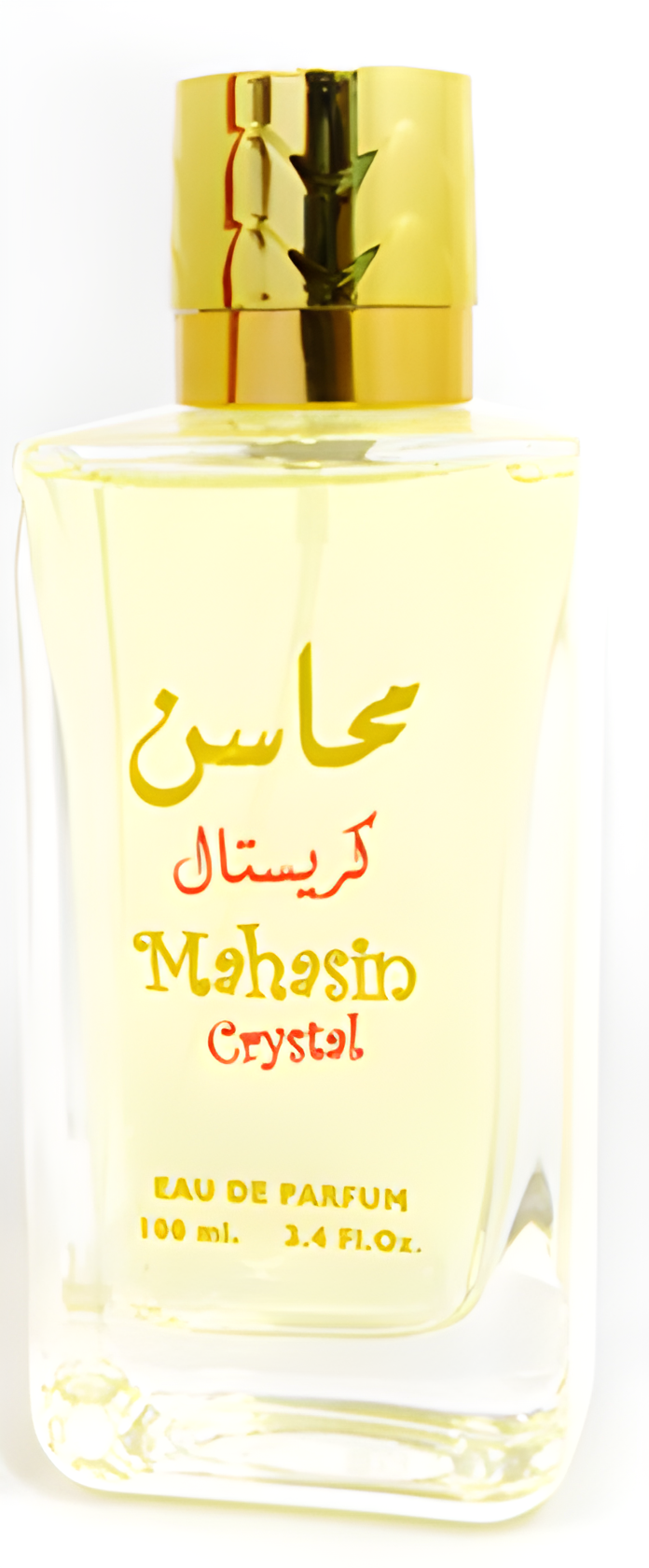 Mahasin Crystal by Lattafa Perfumes perfume bottle