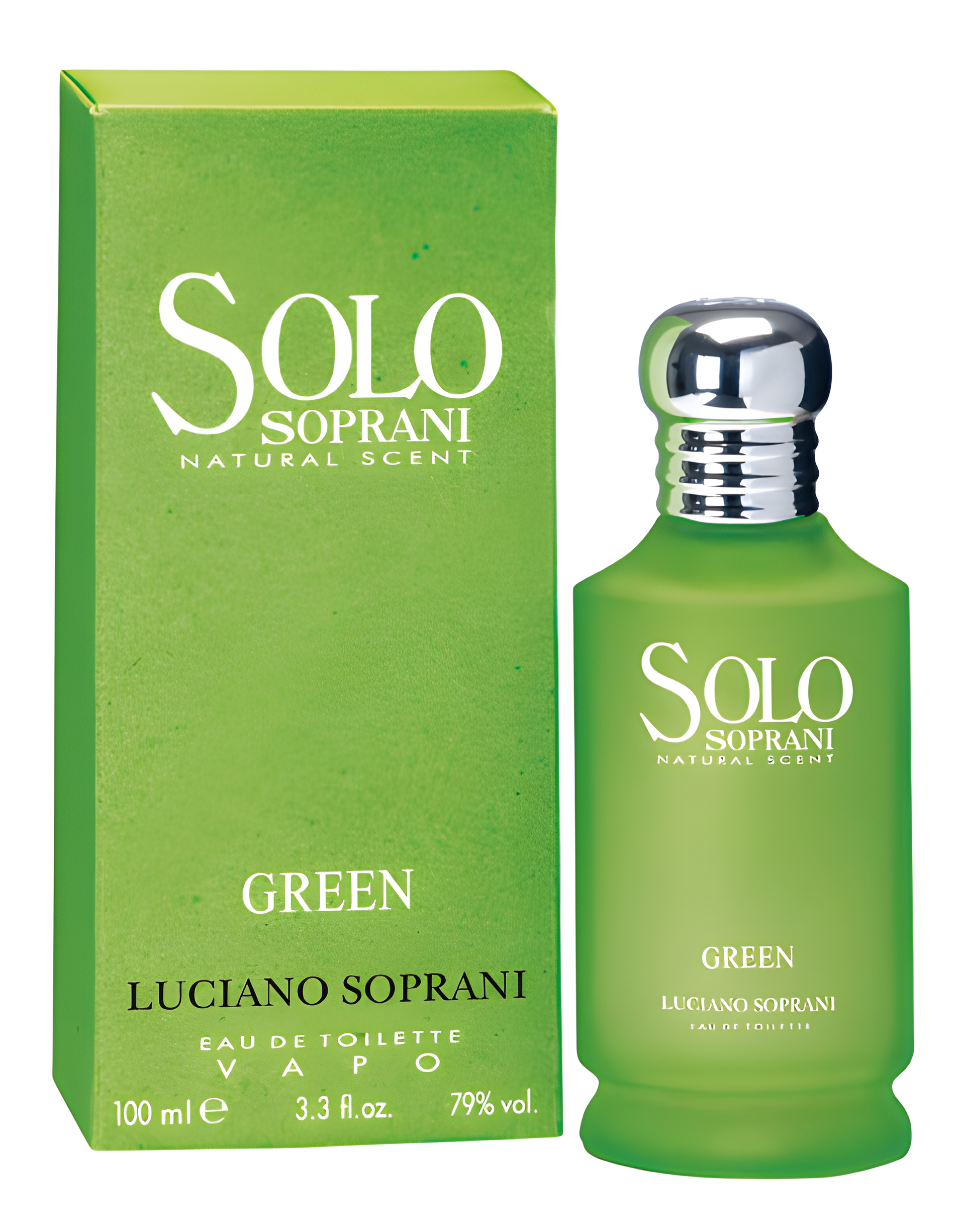 Solo Soprani Green by Luciano Soprani perfume bottle
