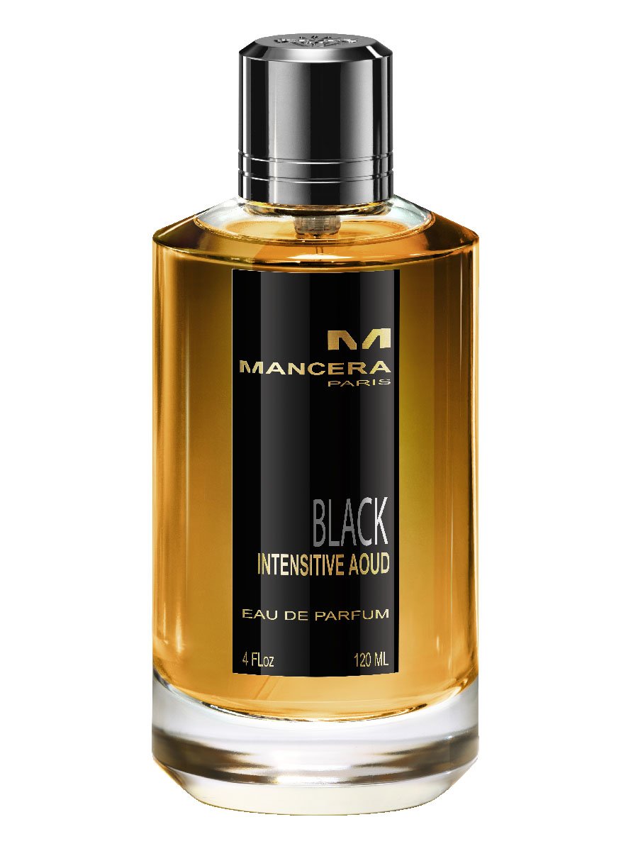 Black Intensitive Aoud by Mancera perfume bottle