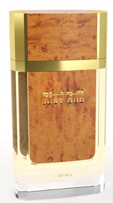 Just Oud by Lattafa Perfumes perfume bottle