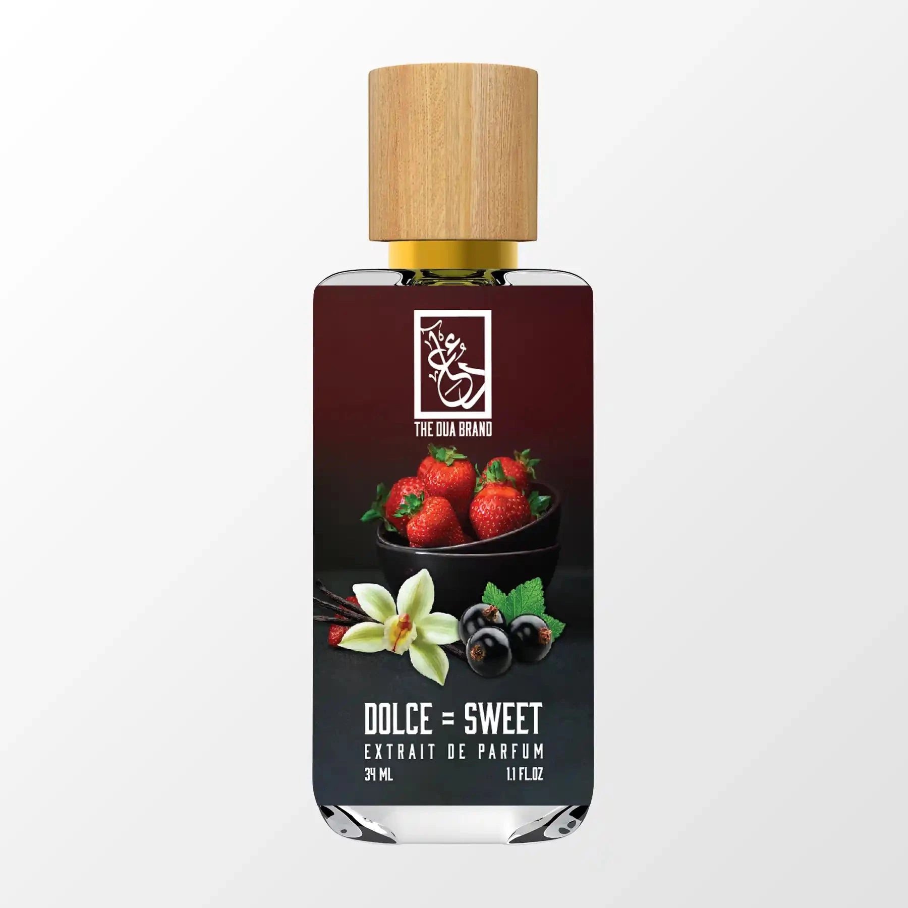Dolce = Sweet by The Dua Brand perfume bottle