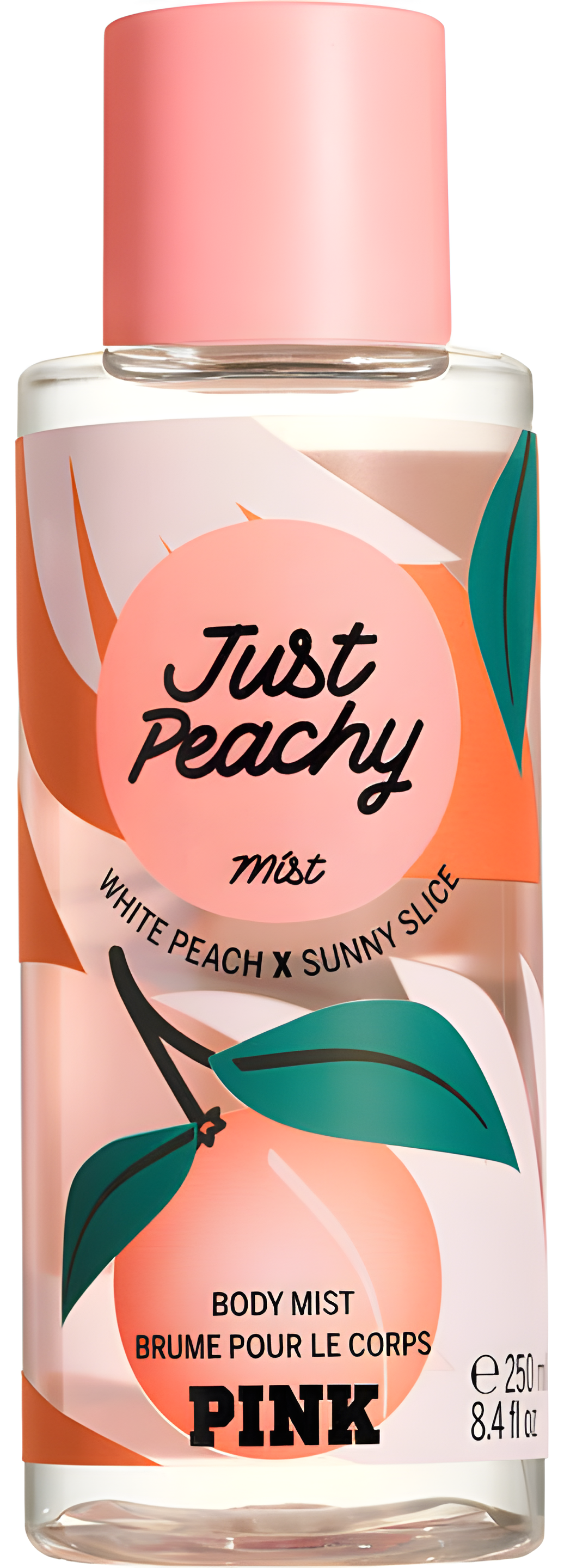 Pink Just Peachy by Victoria's Secret perfume bottle
