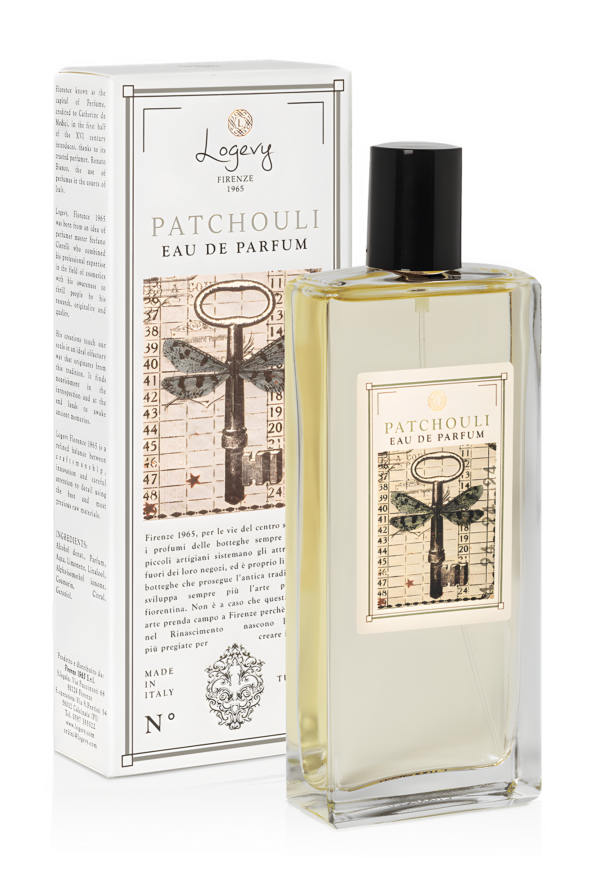 Patchouli by Logevy Firenze 1965 perfume bottle