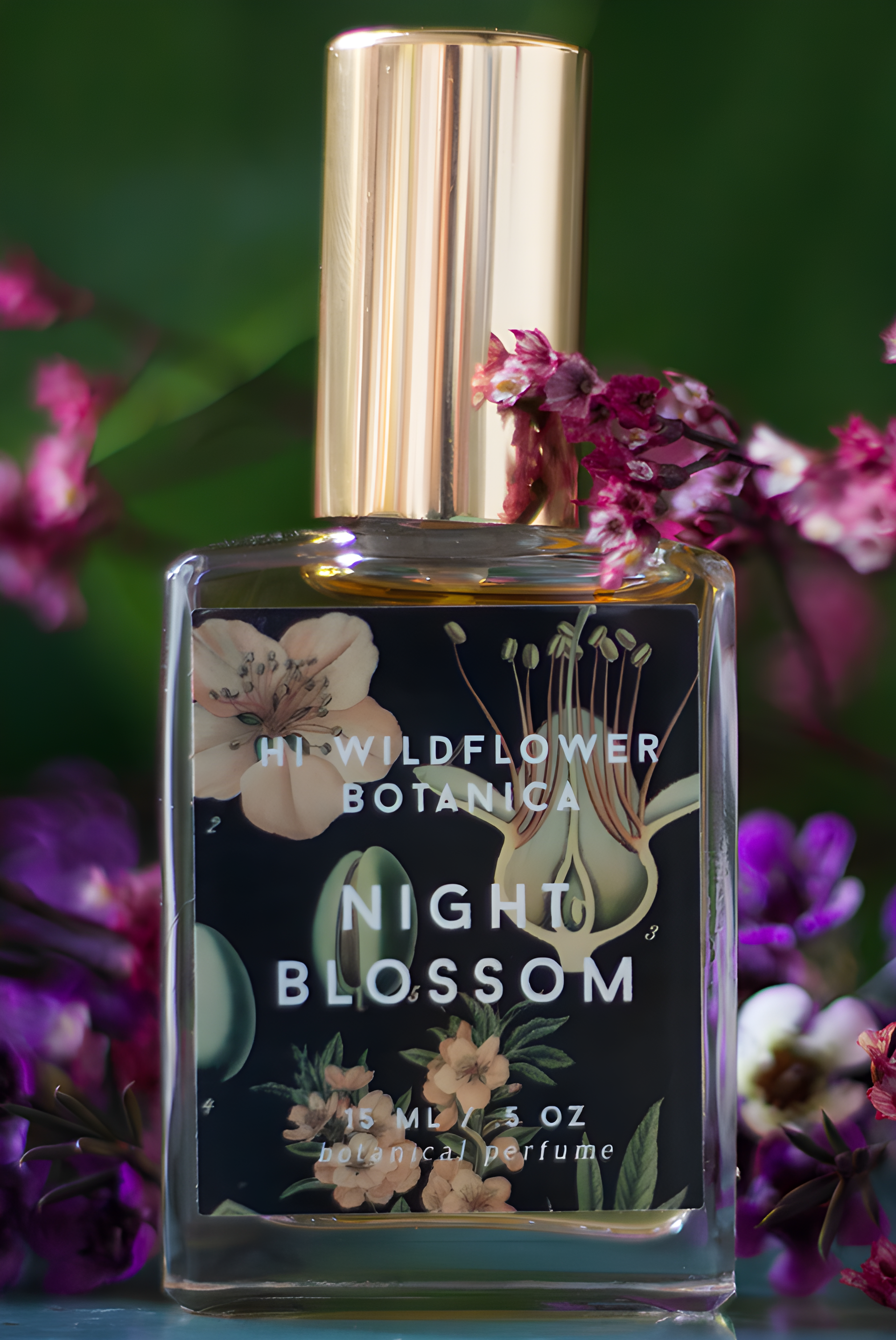 Night Blossom by Hi Wildflower Botanica perfume bottle