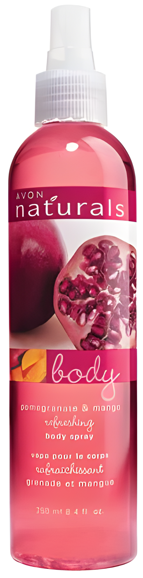 Naturals Pomegranate & Mango by Avon perfume bottle