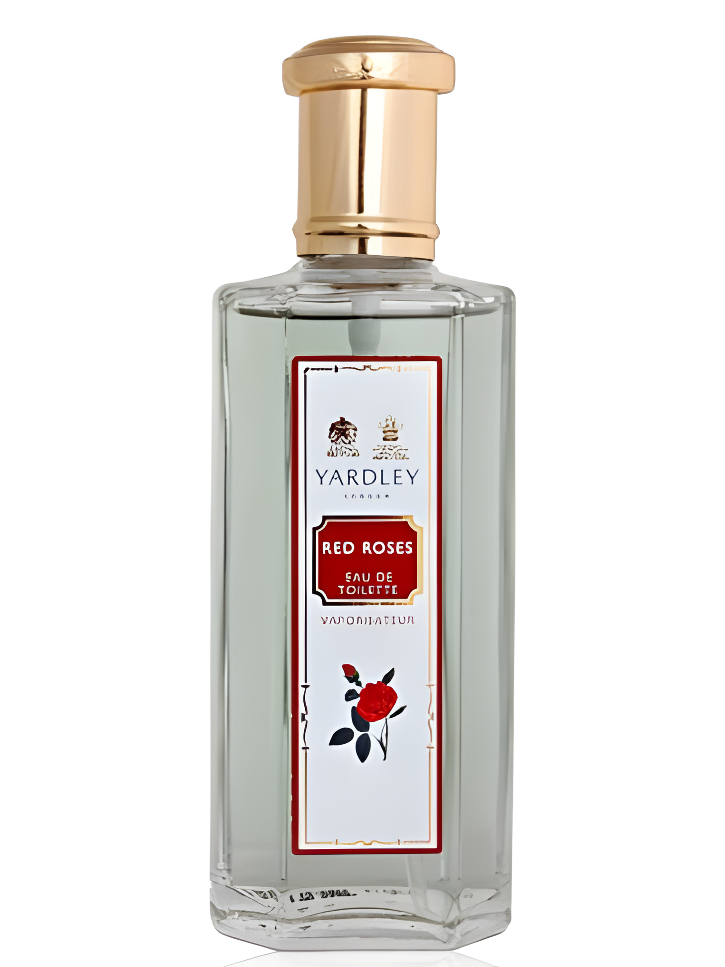 Red Roses by Yardley perfume bottle