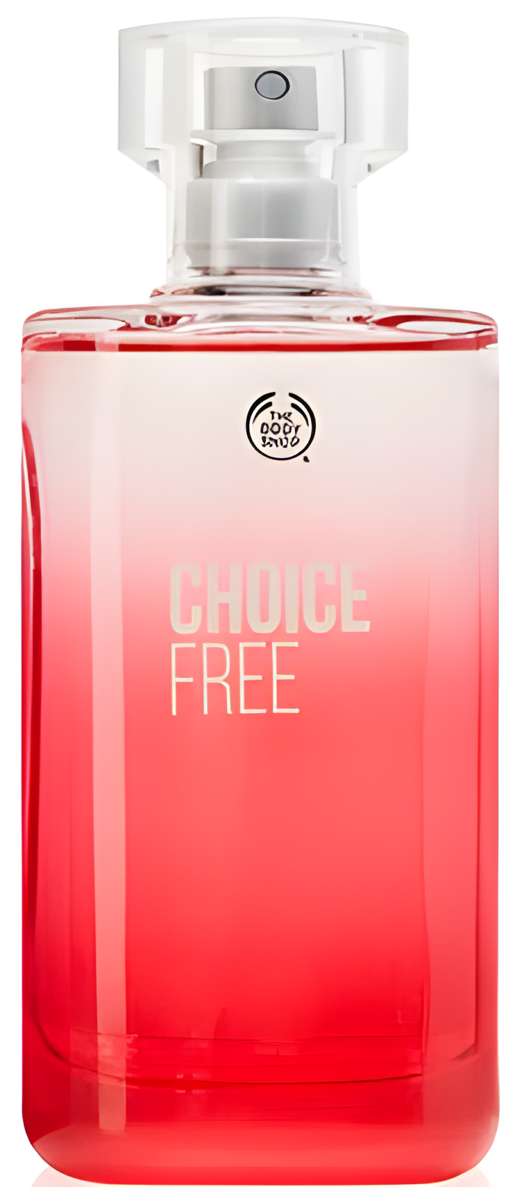 Choice Free by The Body Shop perfume bottle