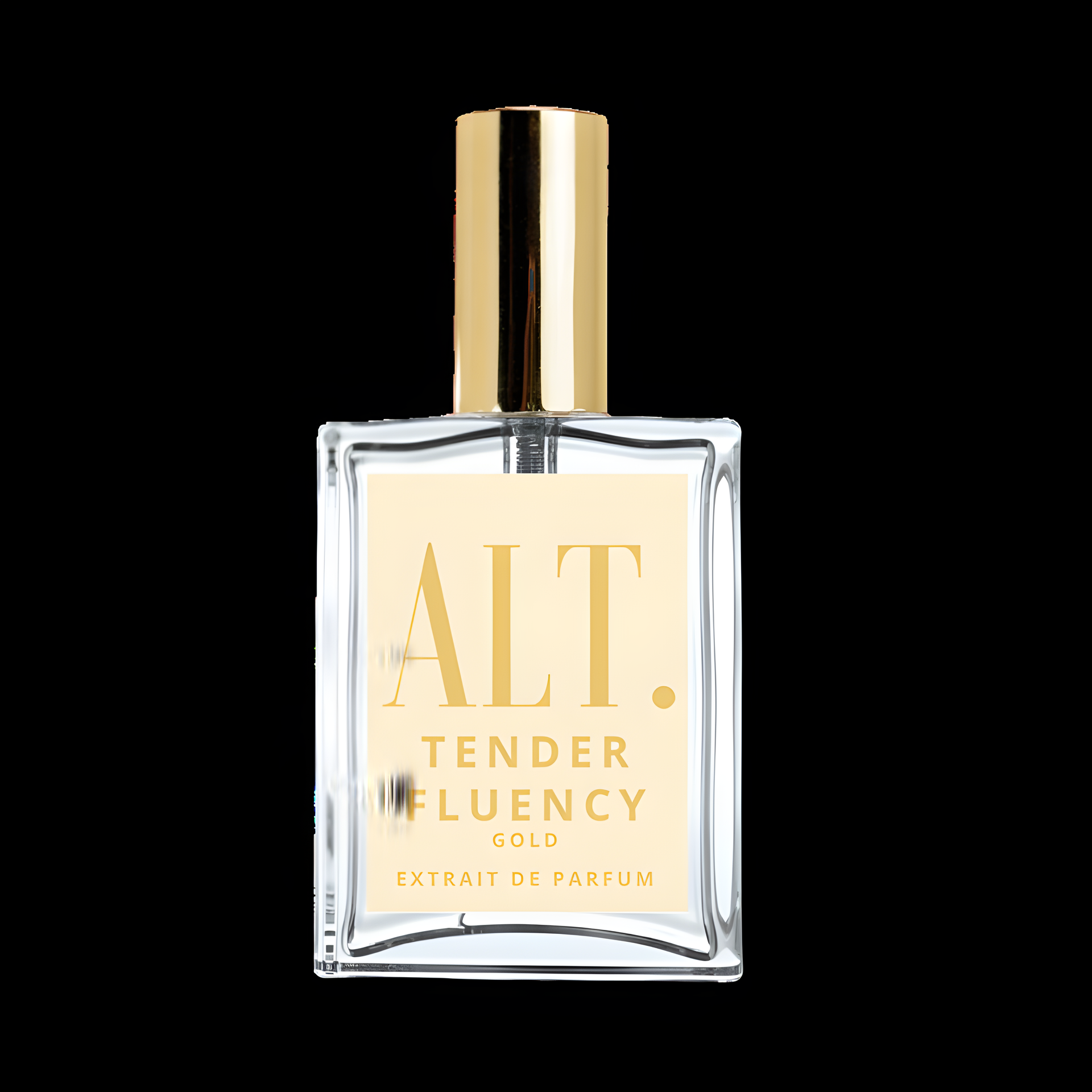 Tender Fluency Gold by ALT. Fragrances perfume bottle