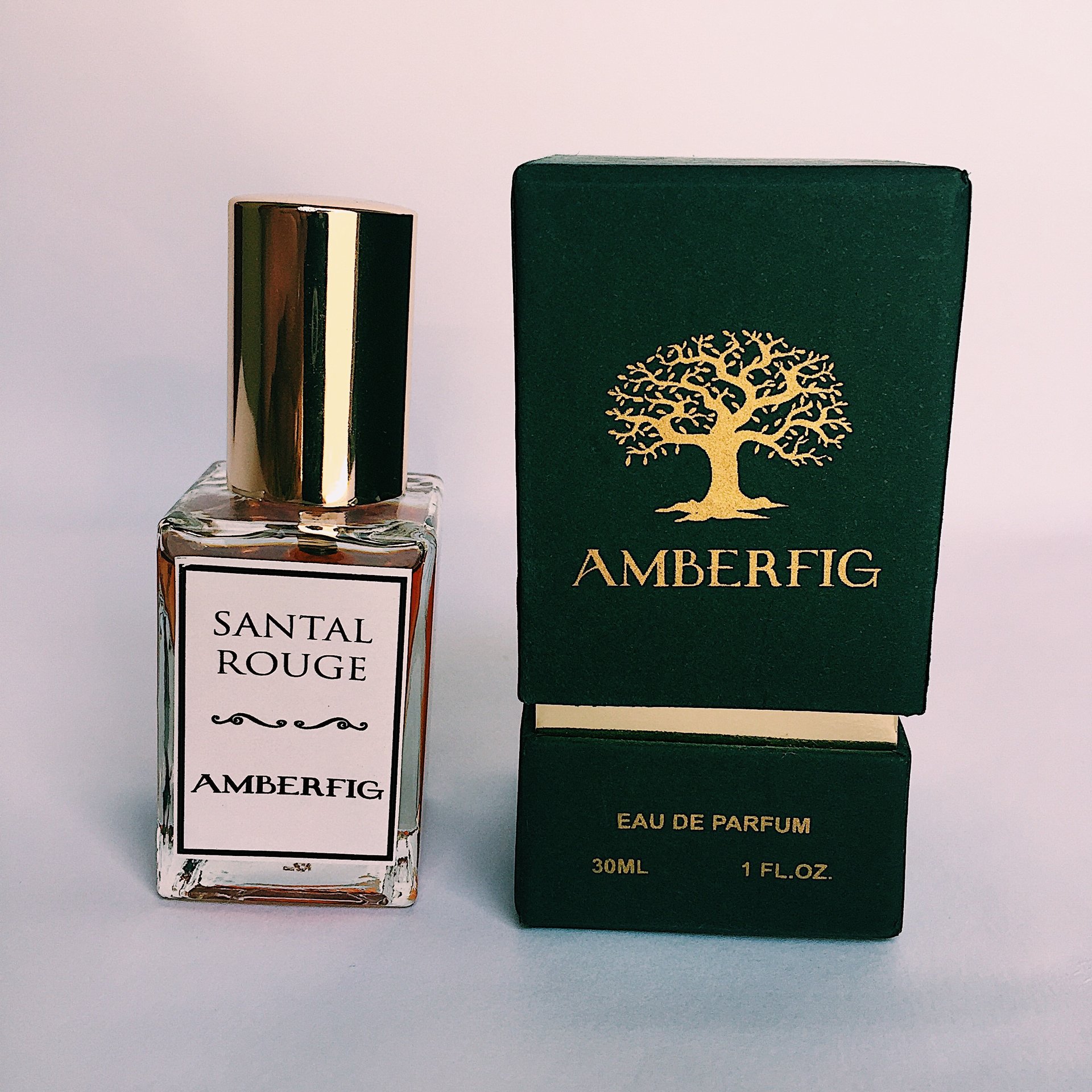 Santal Rouge by Amberfig perfume bottle