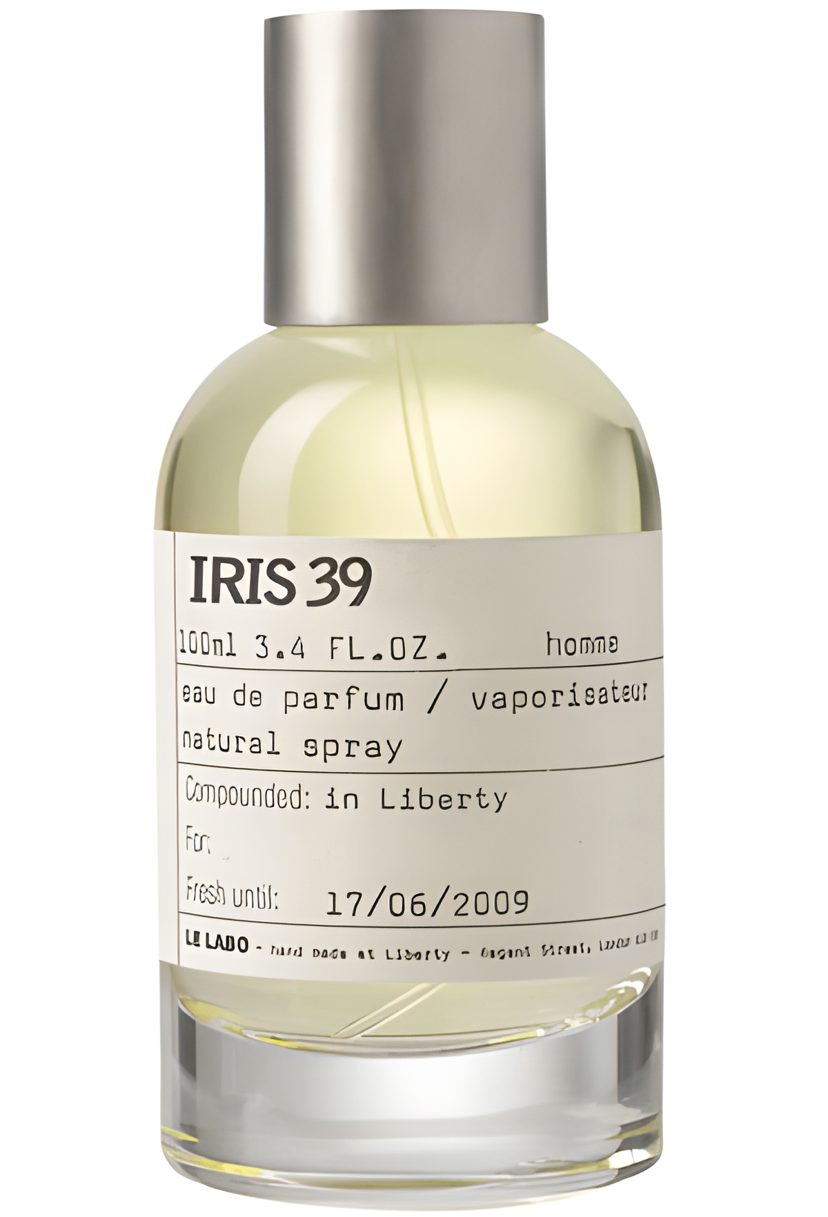 Iris 39 by Le Labo perfume bottle