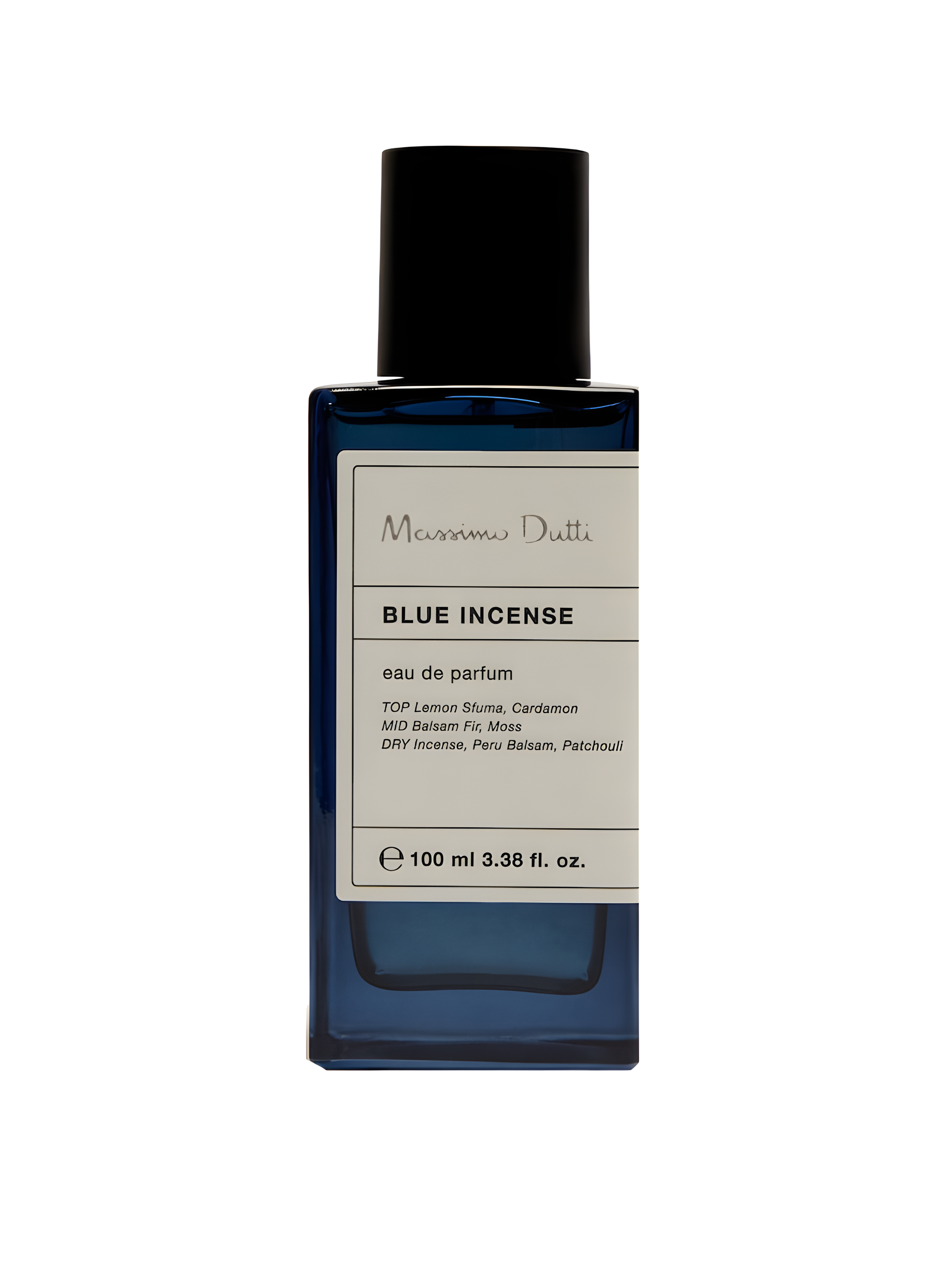 Blue Incense by Massimo Dutti perfume bottle