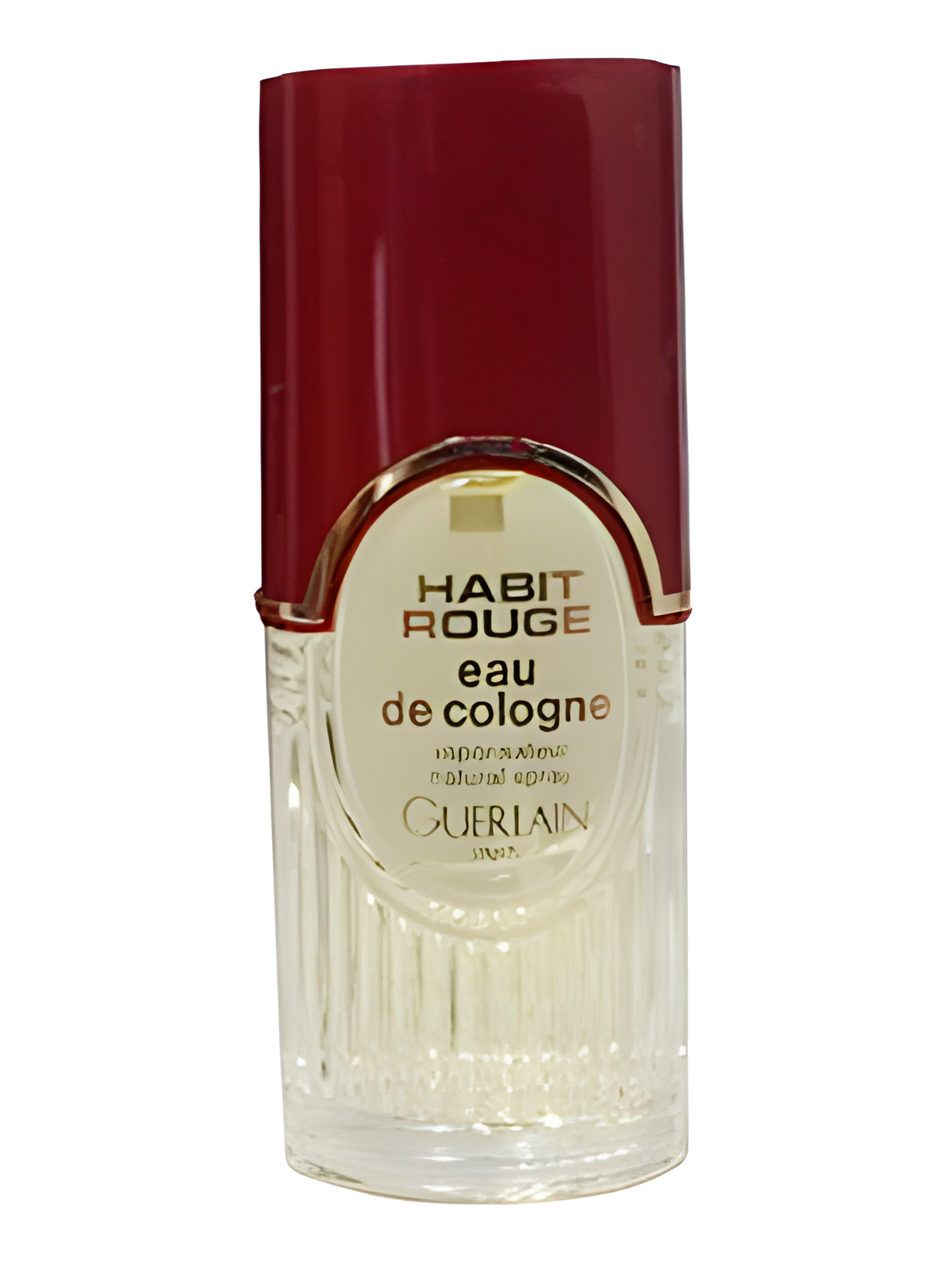 Habit Rouge Eau de Cologne by Guerlain perfume bottle