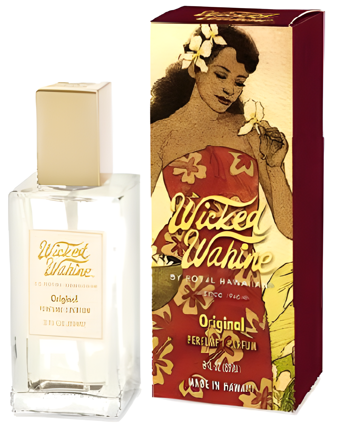 Wicked Wahine by Royal Hawaiian perfume bottle
