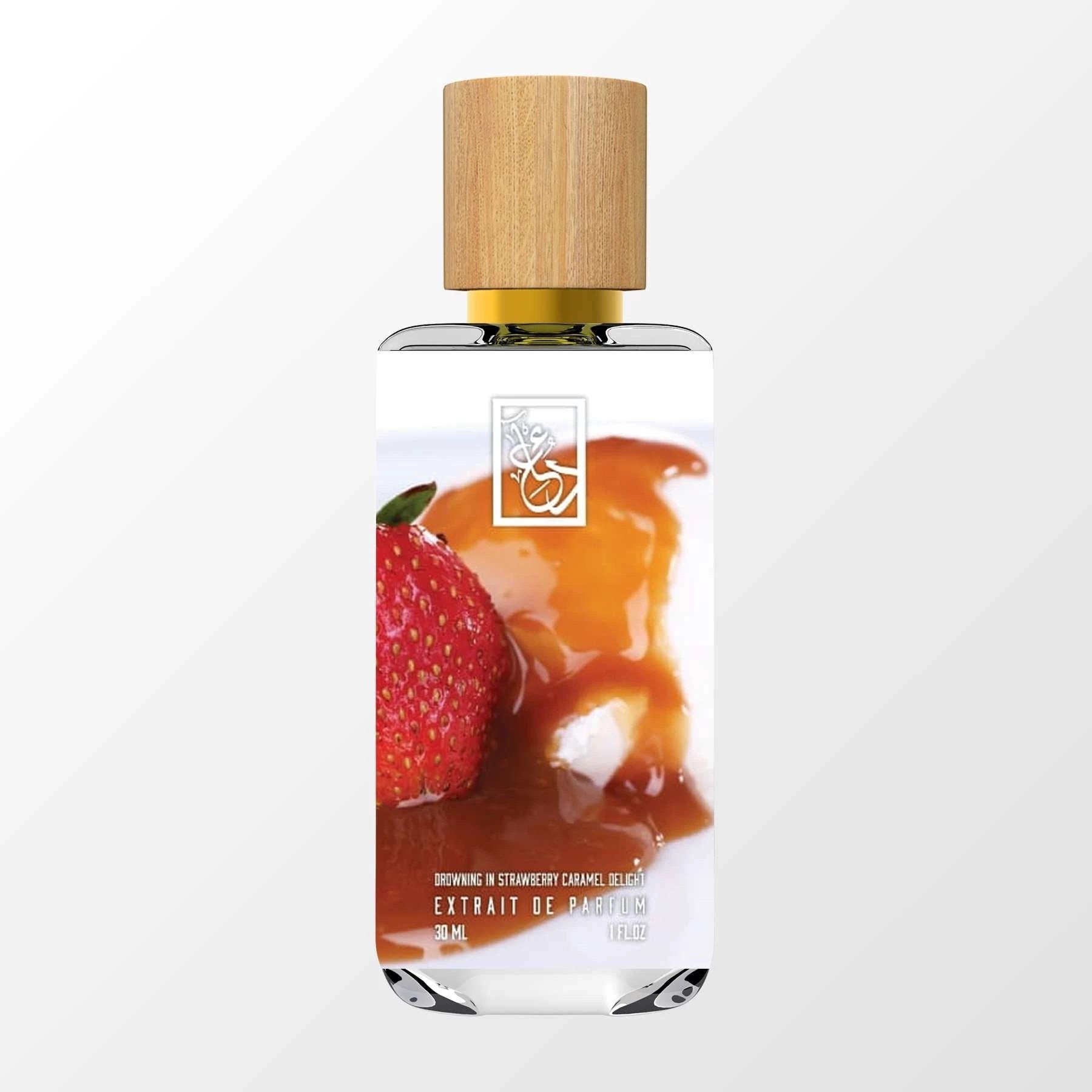 Drowning in Strawberry Caramel Delight by The Dua Brand perfume bottle