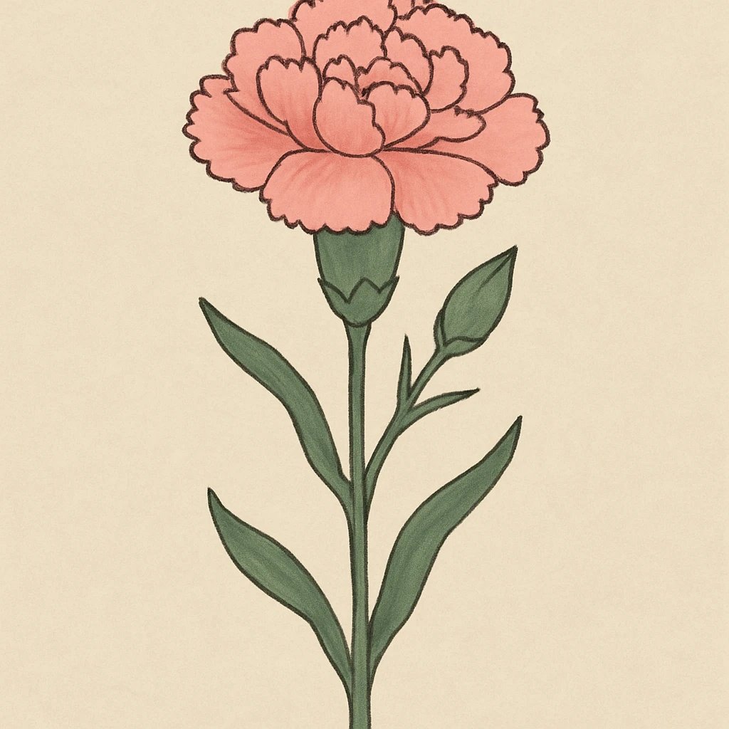 Picture of Carnation note