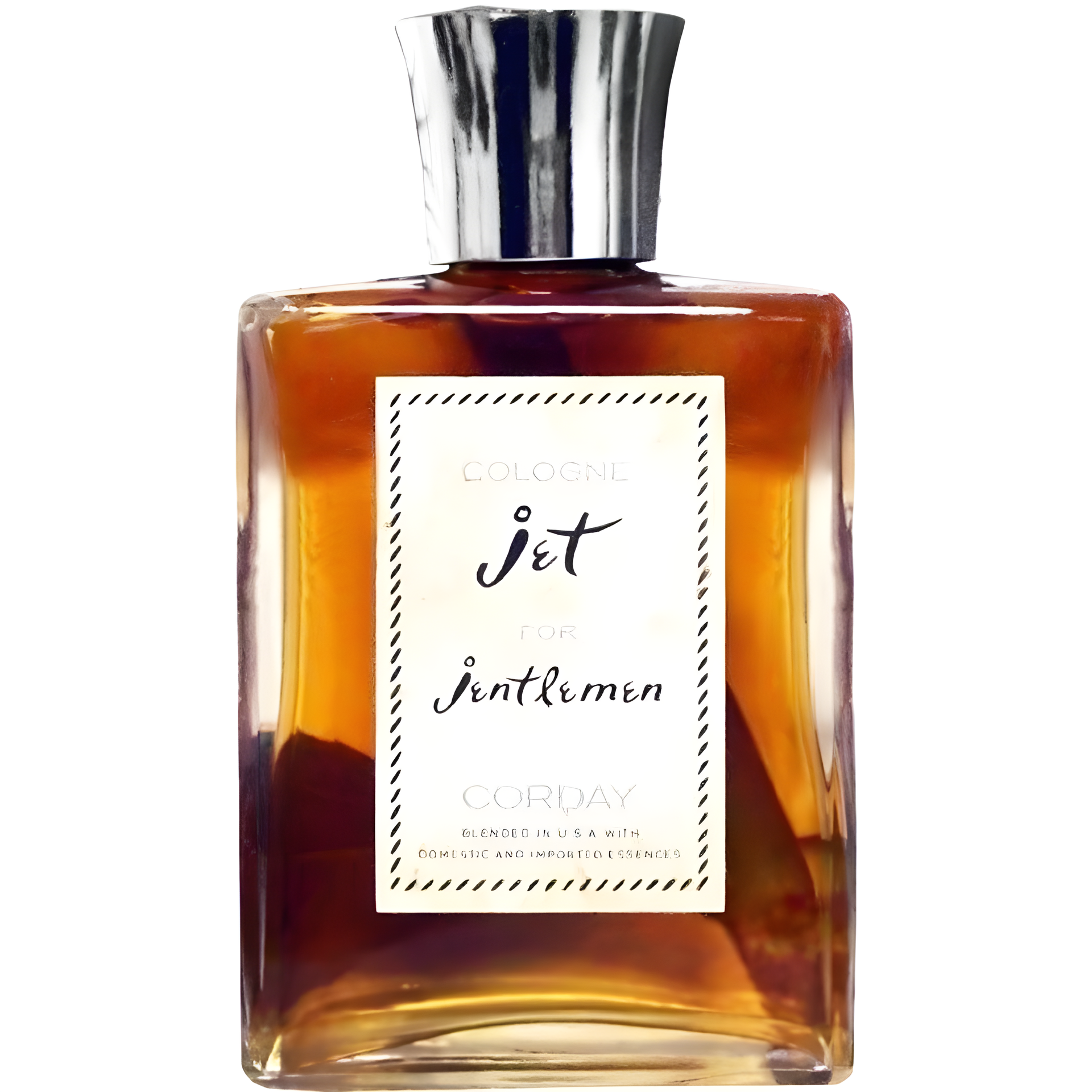 Jet for Jentlemen by Corday perfume bottle