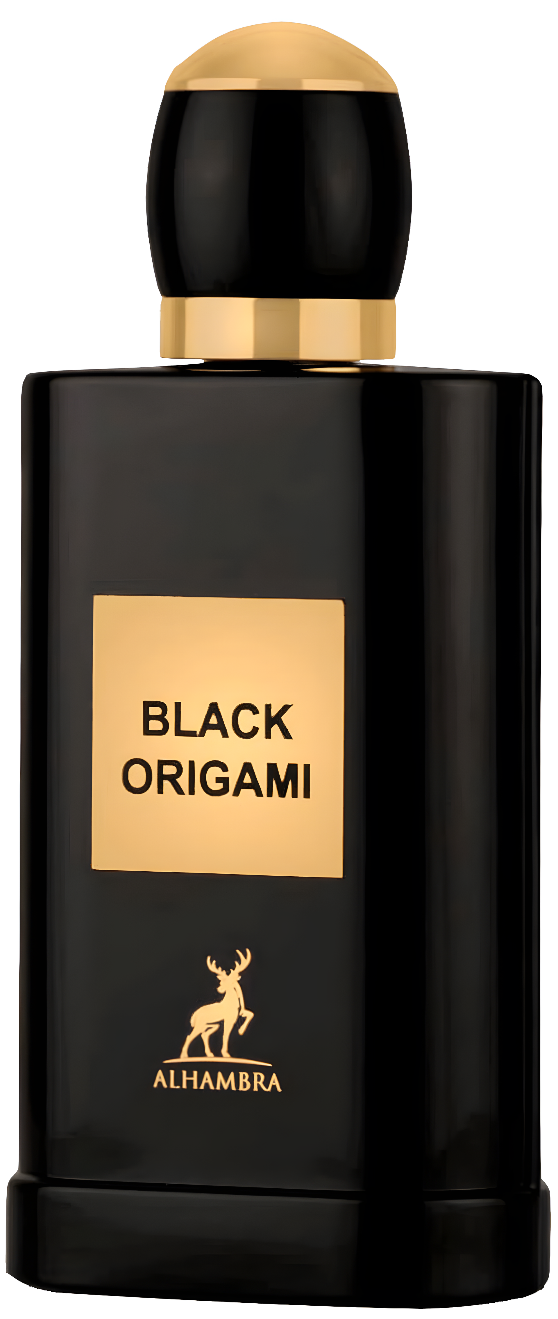 Black Origami by Maison Alhambra perfume bottle