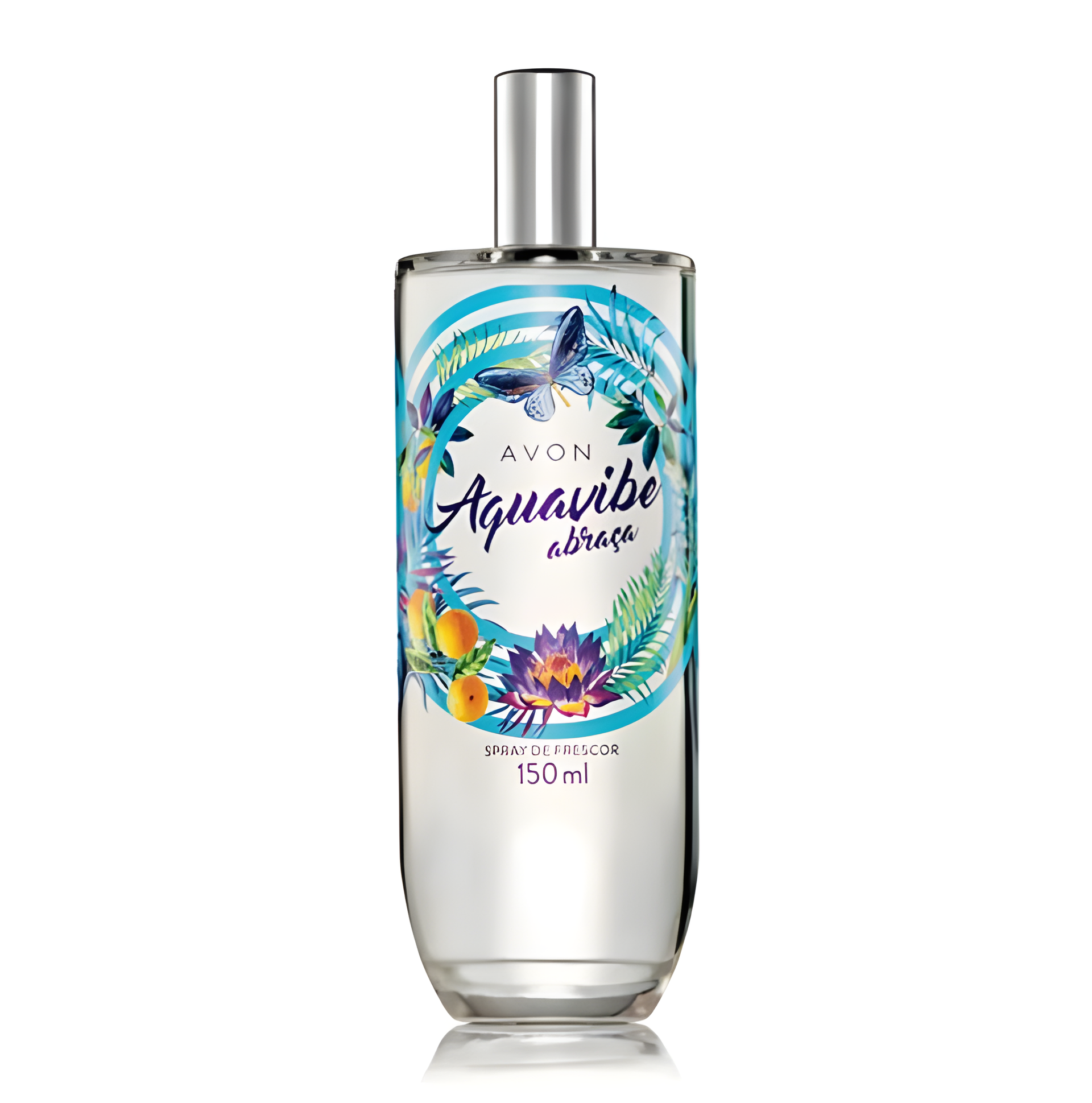 Aquavibe abraça (Aquavibe Laugh More) by Avon perfume bottle