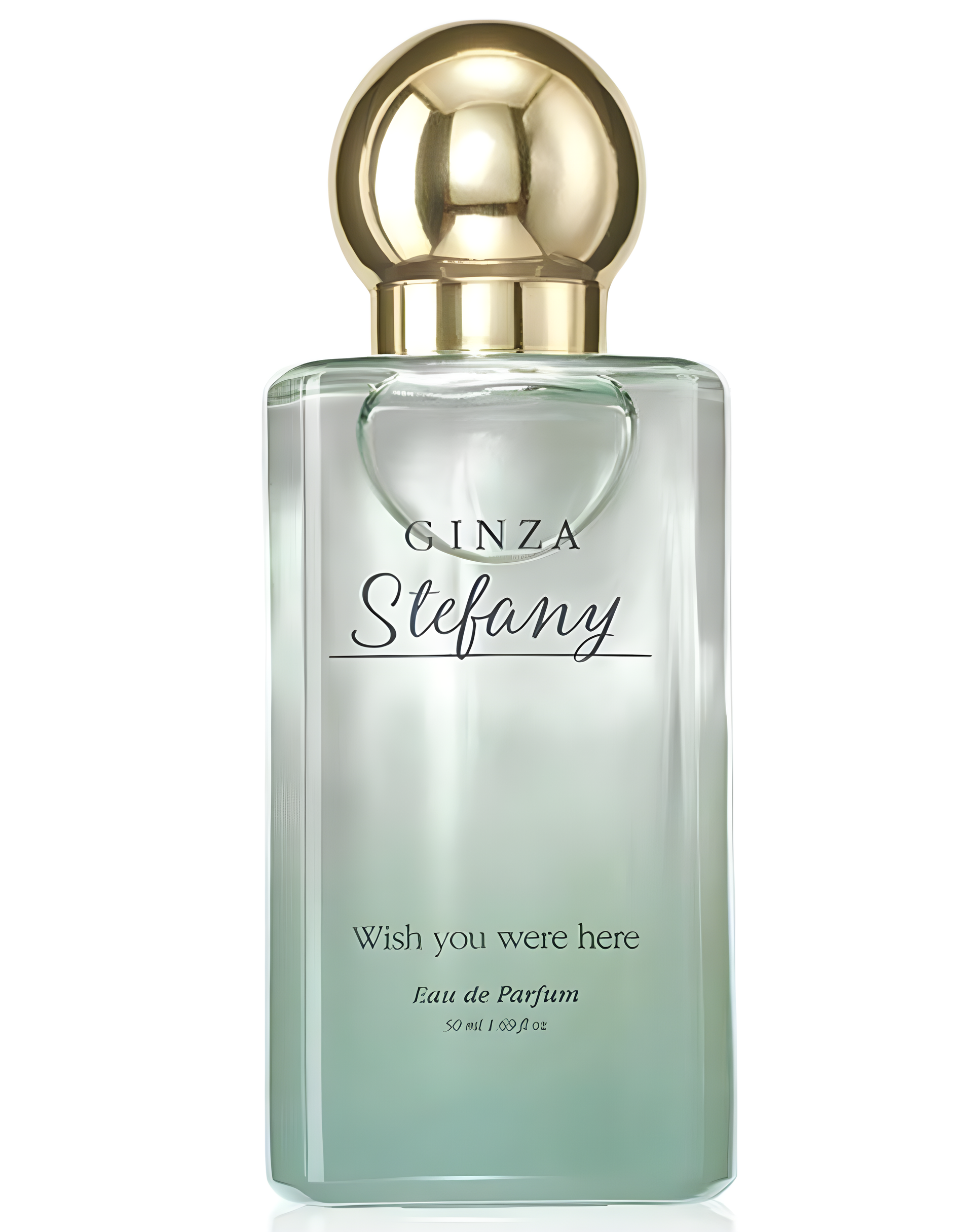 Ginza Stefany Wish You Were Here by Avon perfume bottle