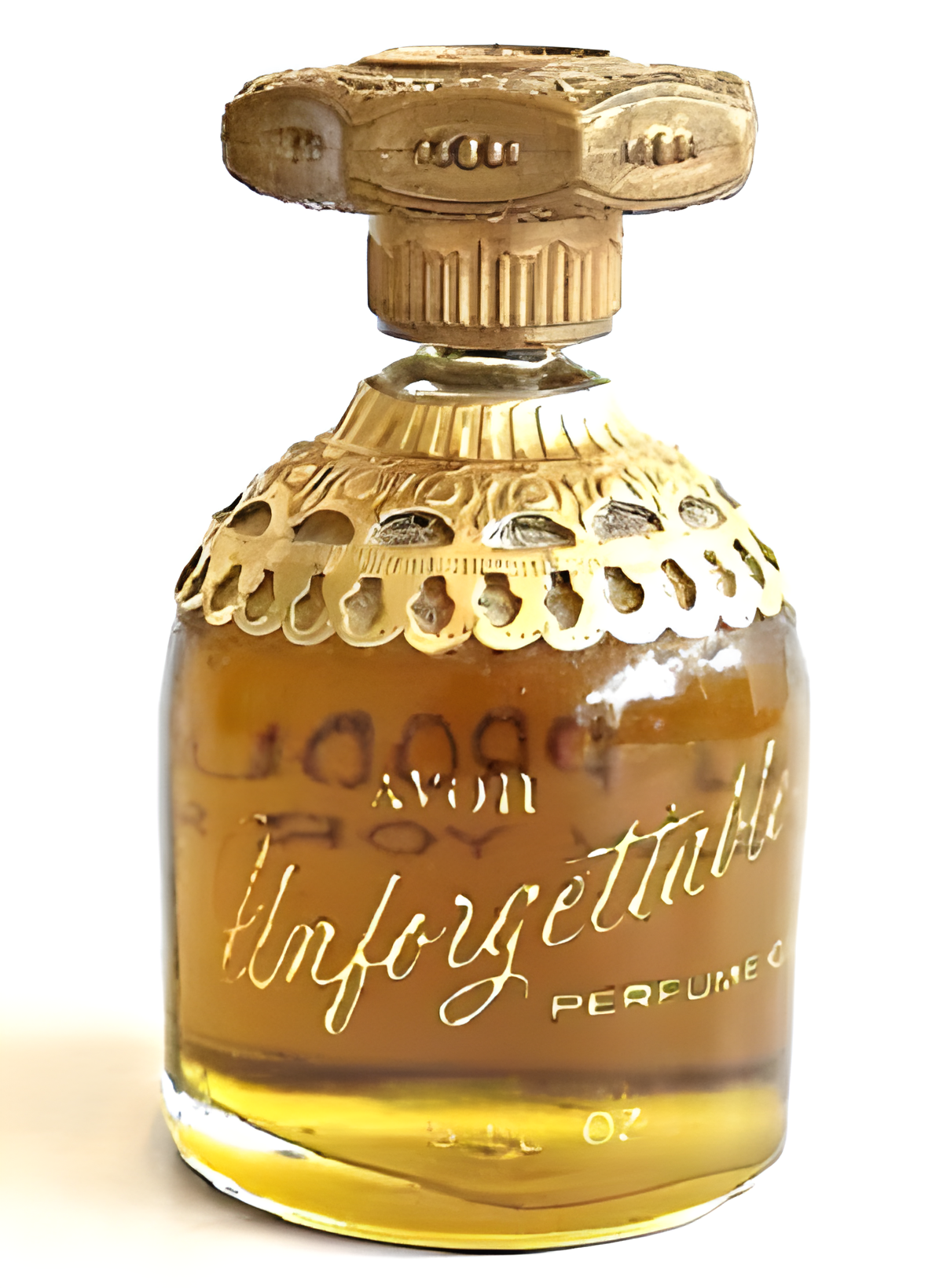 Unforgettable by Avon perfume bottle