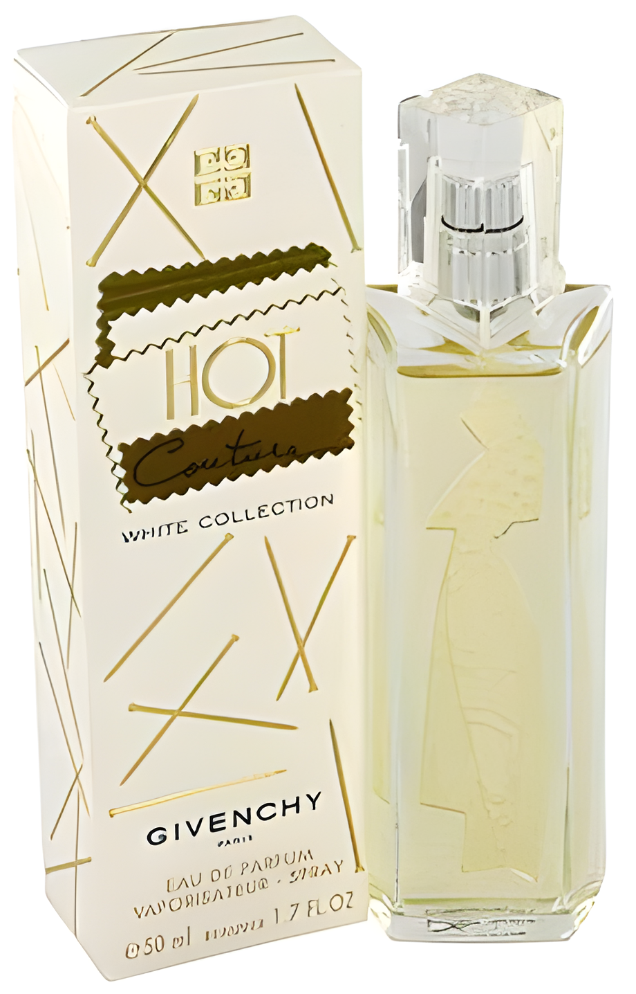 Hot Couture White Collection by Givenchy perfume bottle