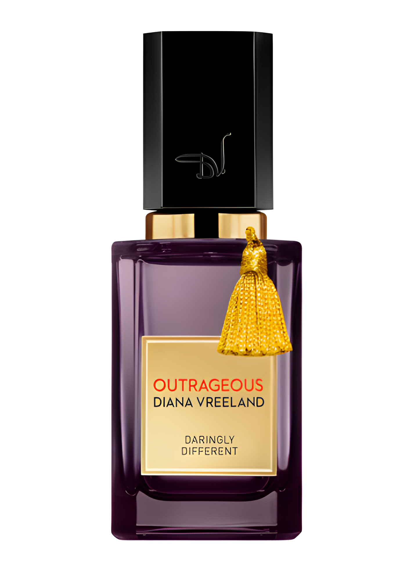 Outrageous Collection Daringly Different by Diana Vreeland perfume bottle