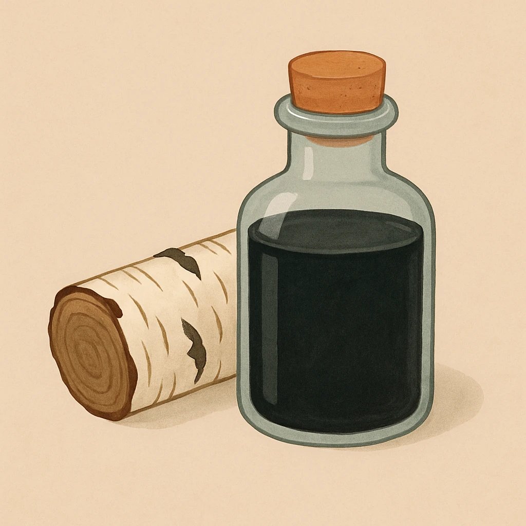 Picture of Birch Tar note