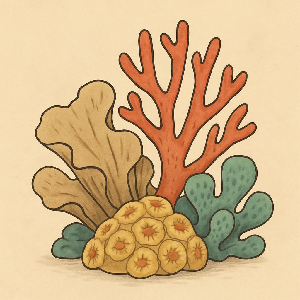 Picture of Coral Reef note
