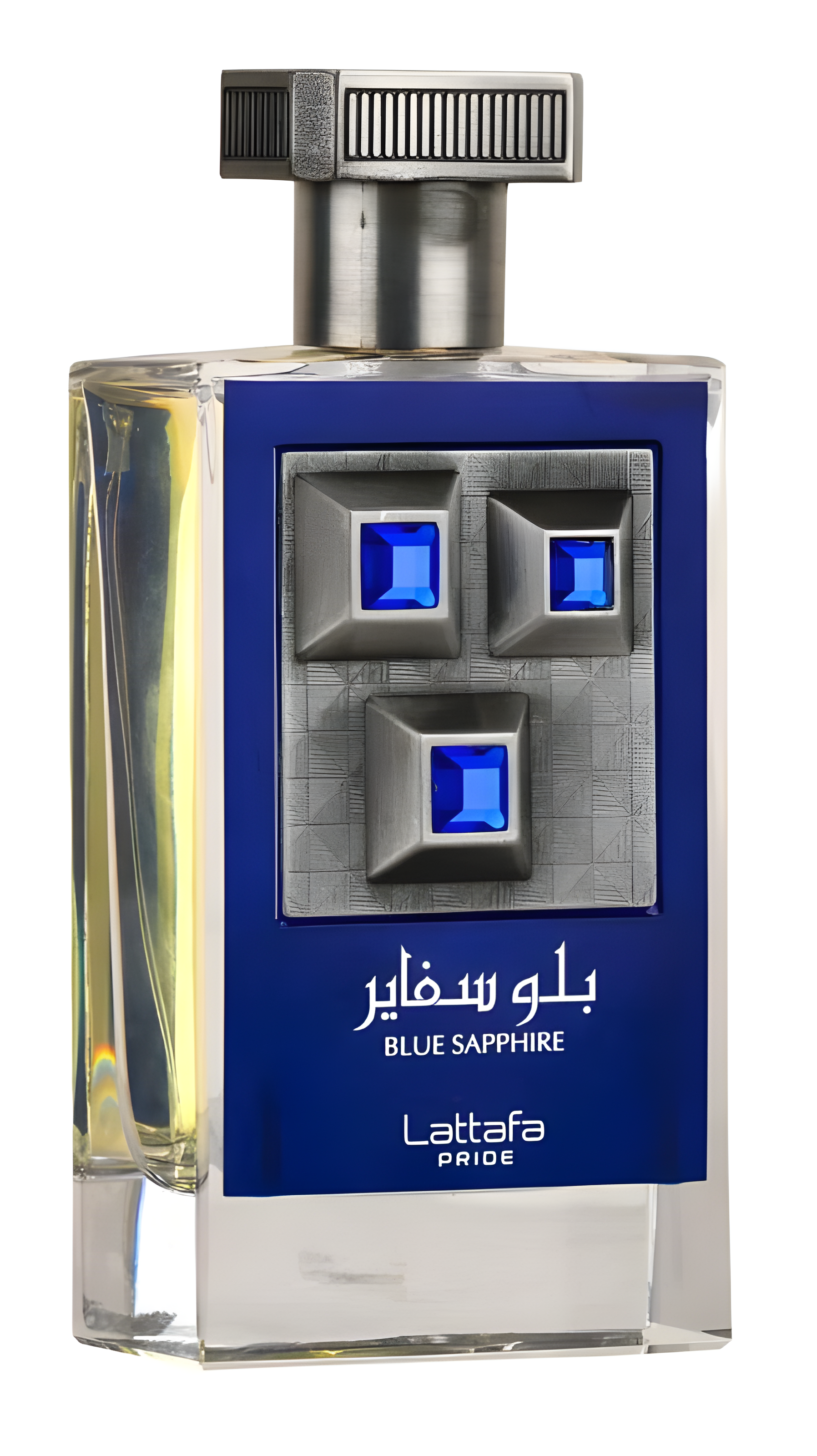 Blue Sapphire by Lattafa Perfumes perfume bottle