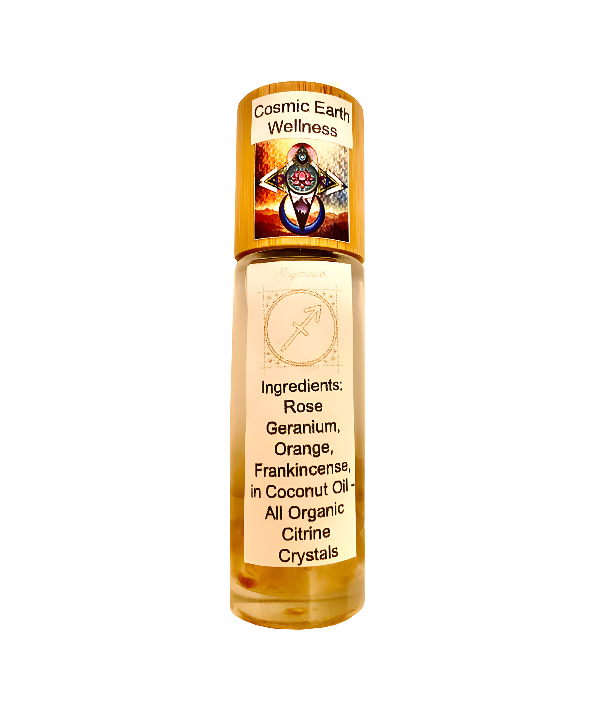 Sagittarius by Cosmic Earth Wellness perfume bottle