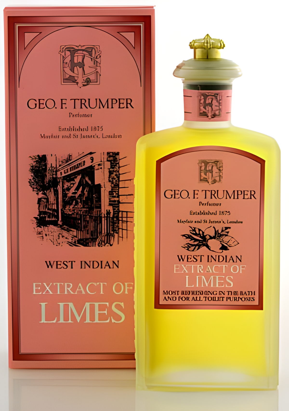 Extract of Limes Cologne by Geo. F. Trumper perfume bottle