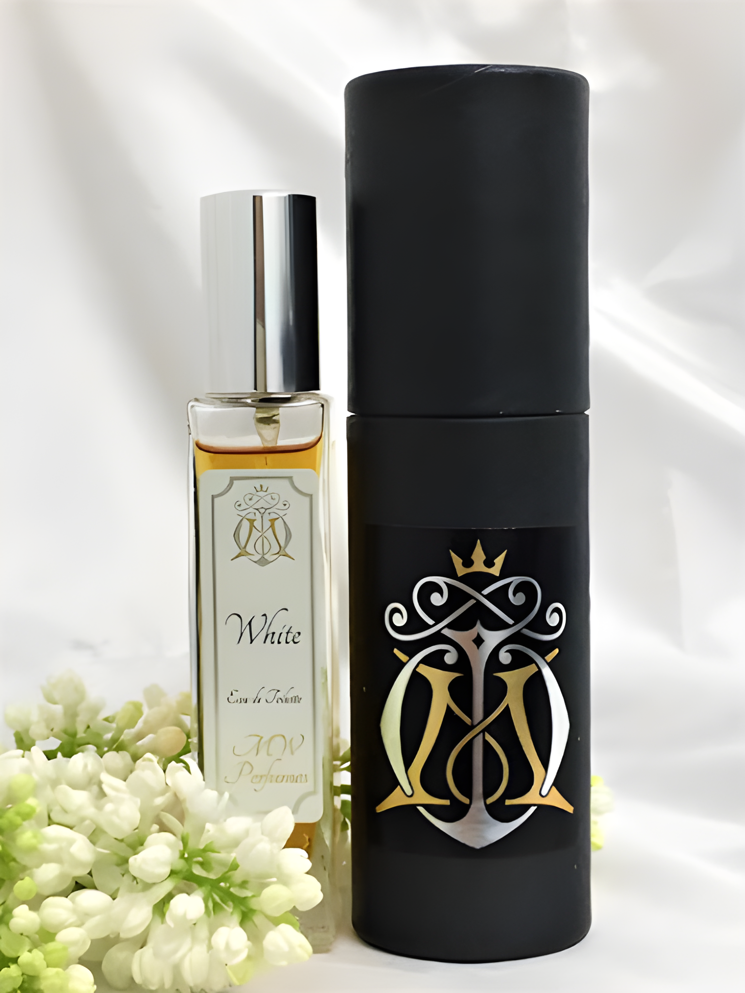 White by MW Perfumes perfume bottle