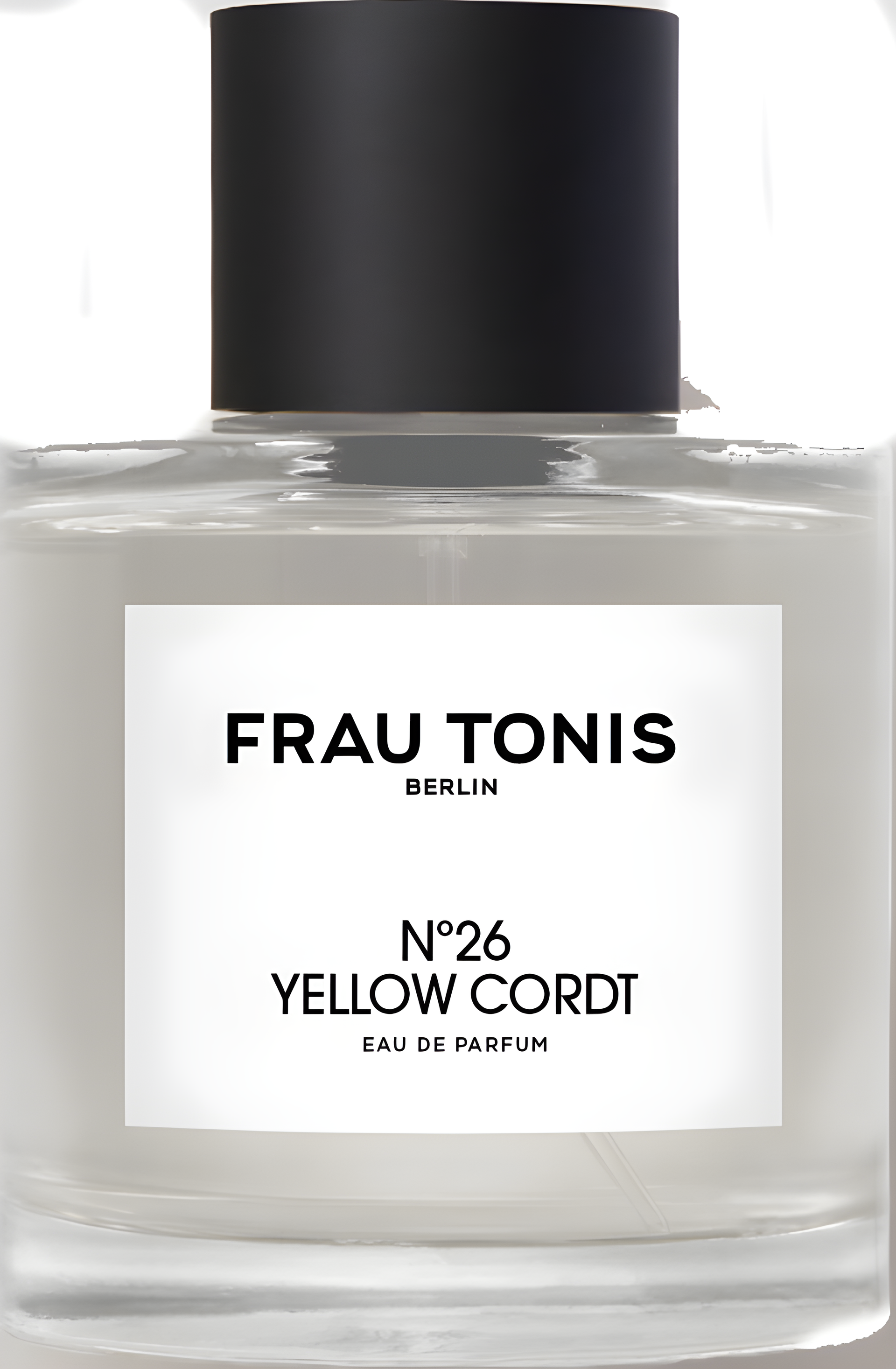 No. 26 Yellow Cordt by Frau Tonis Parfum perfume bottle