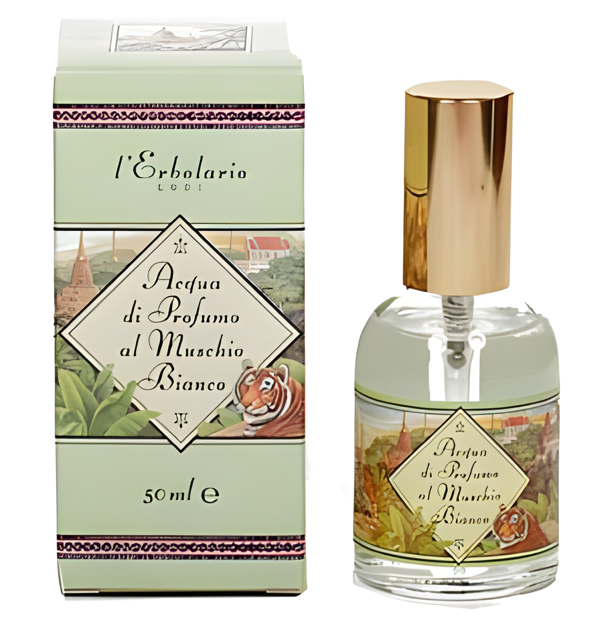 Acqua Di Profumo Al Muschio Bianco by L'Erbolario perfume bottle