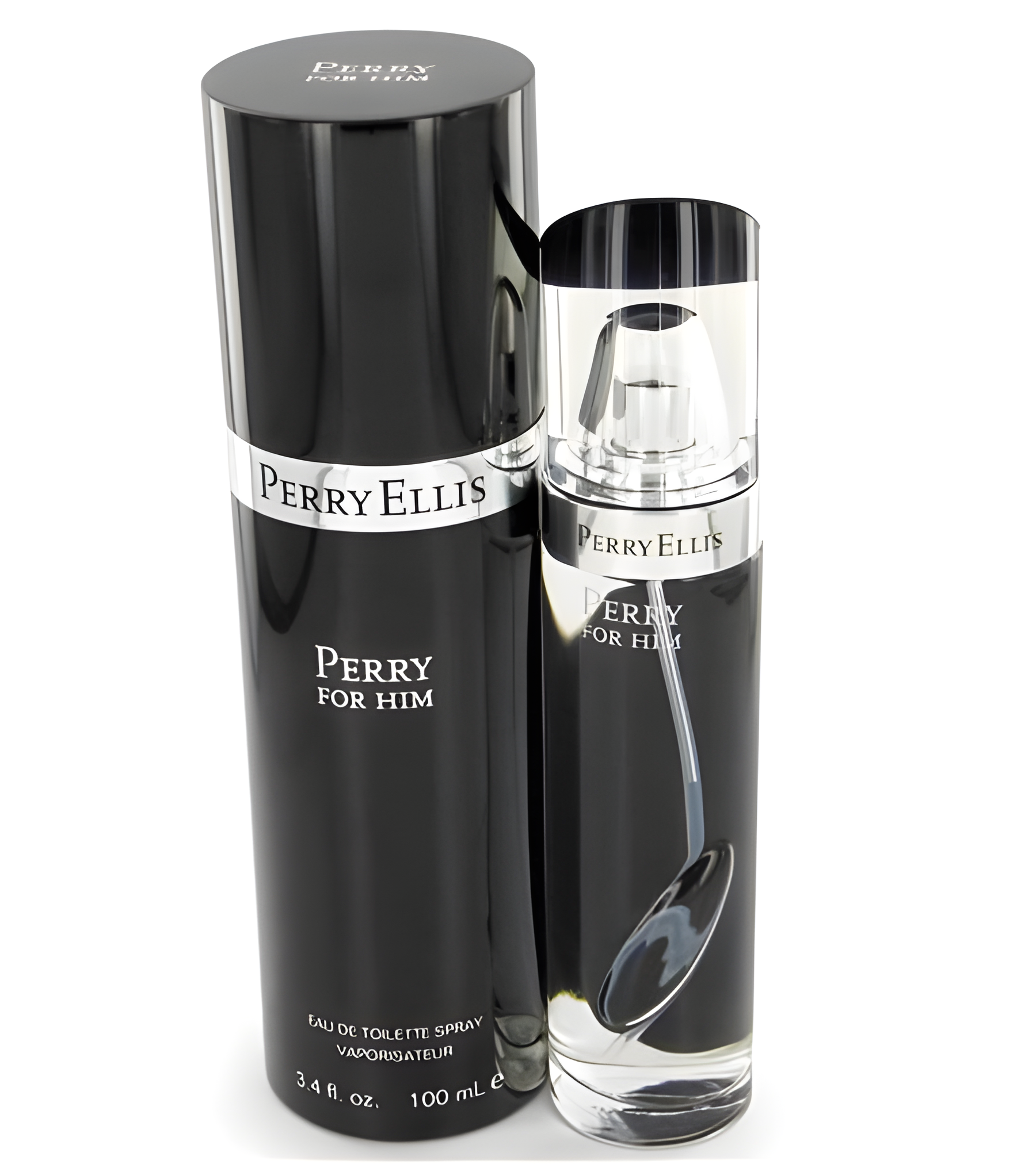 Perry Black for Him by Perry Ellis perfume bottle