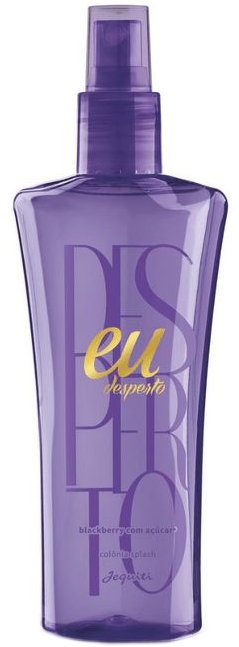 Eu Desperto Blackberry Com açúcar by Jequiti perfume bottle