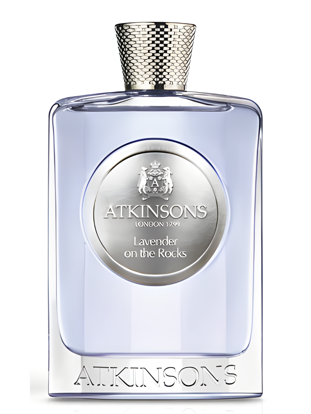 Lavender on the Rocks by Atkinsons perfume bottle