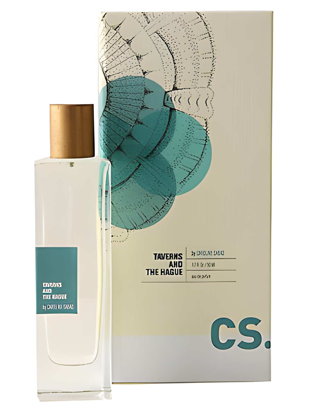 A Rather Novel Collection Taverns & the Hague by Caroline Sabas by Anthropologie perfume bottle