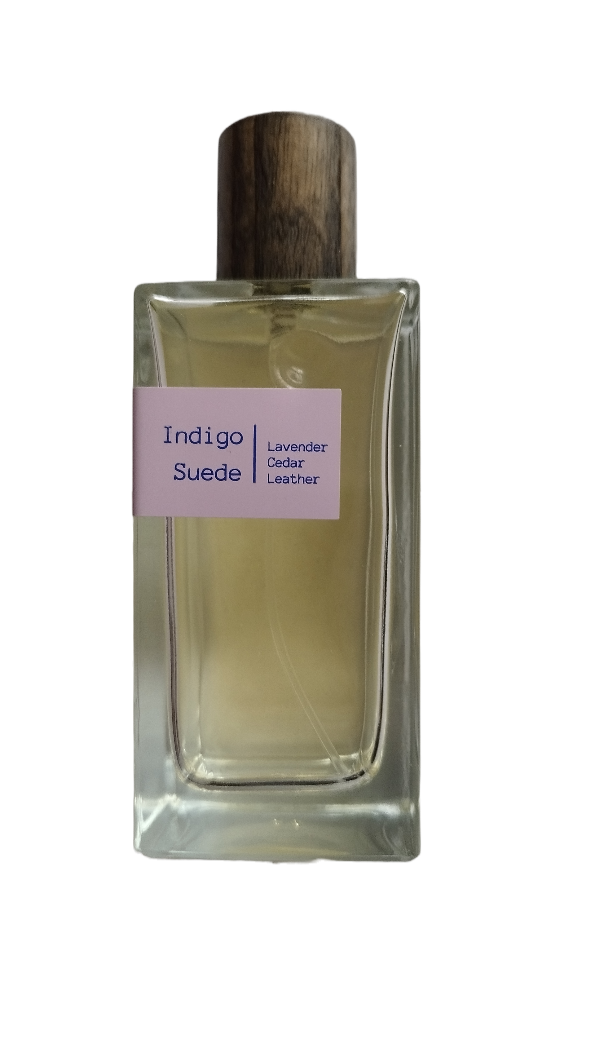 Indigo Suede by Lunio perfume bottle