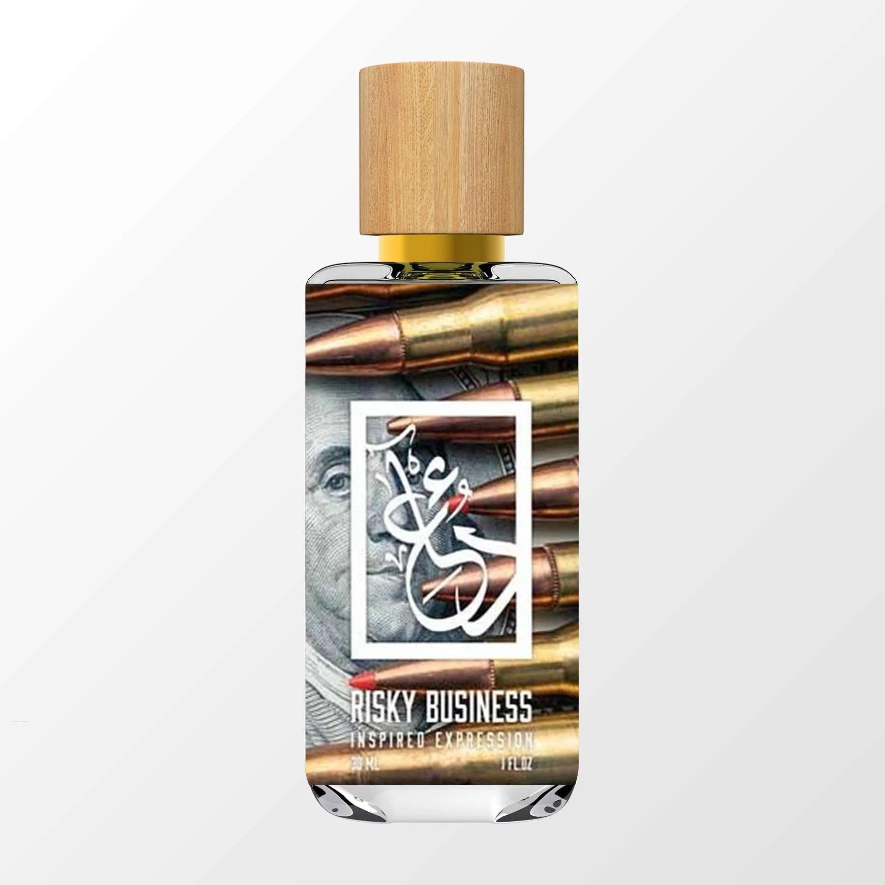 Risky Business by The Dua Brand perfume bottle