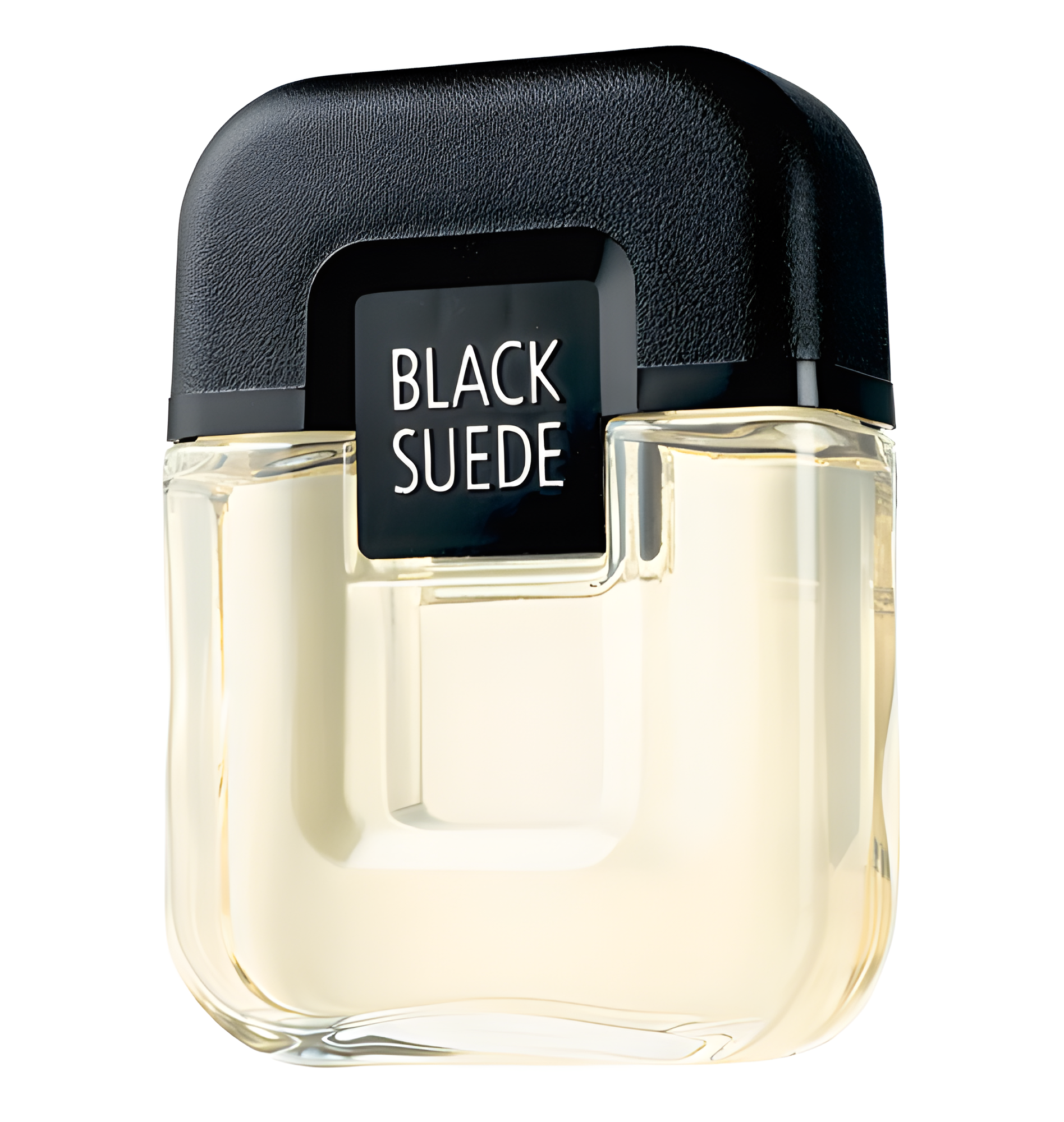 Black Suede by Avon perfume bottle
