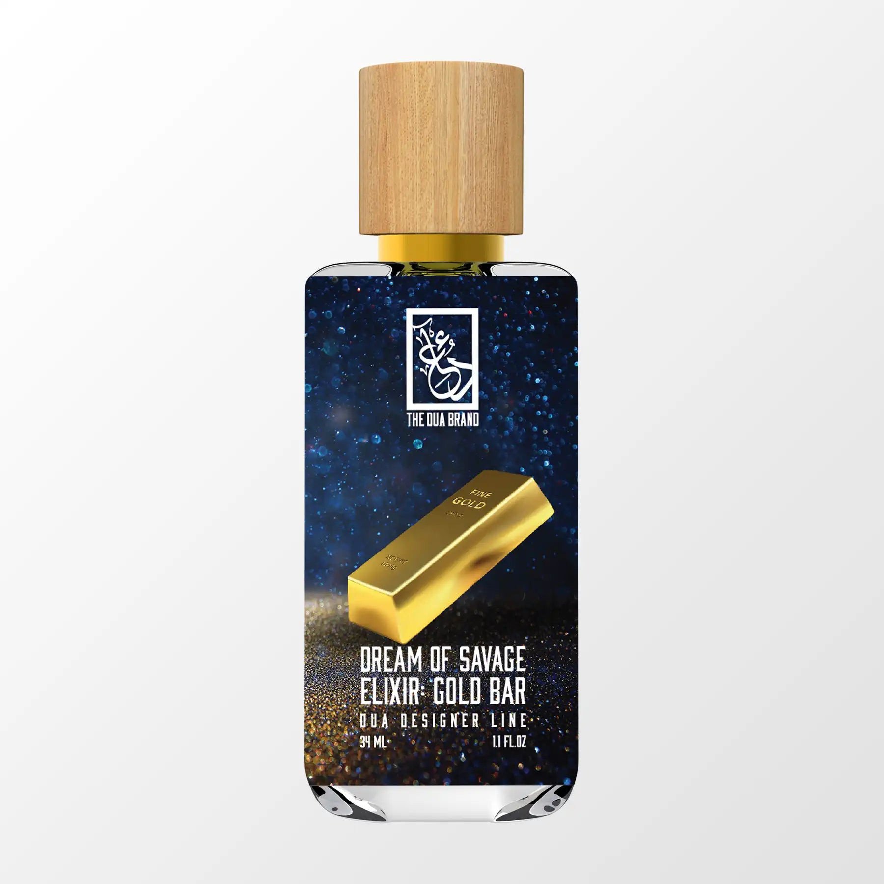 Dream of Savage Elixir: Gold Bar by The Dua Brand perfume bottle