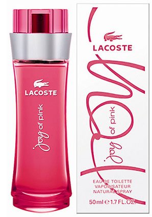 Joy of Pink by Lacoste Fragrances perfume bottle