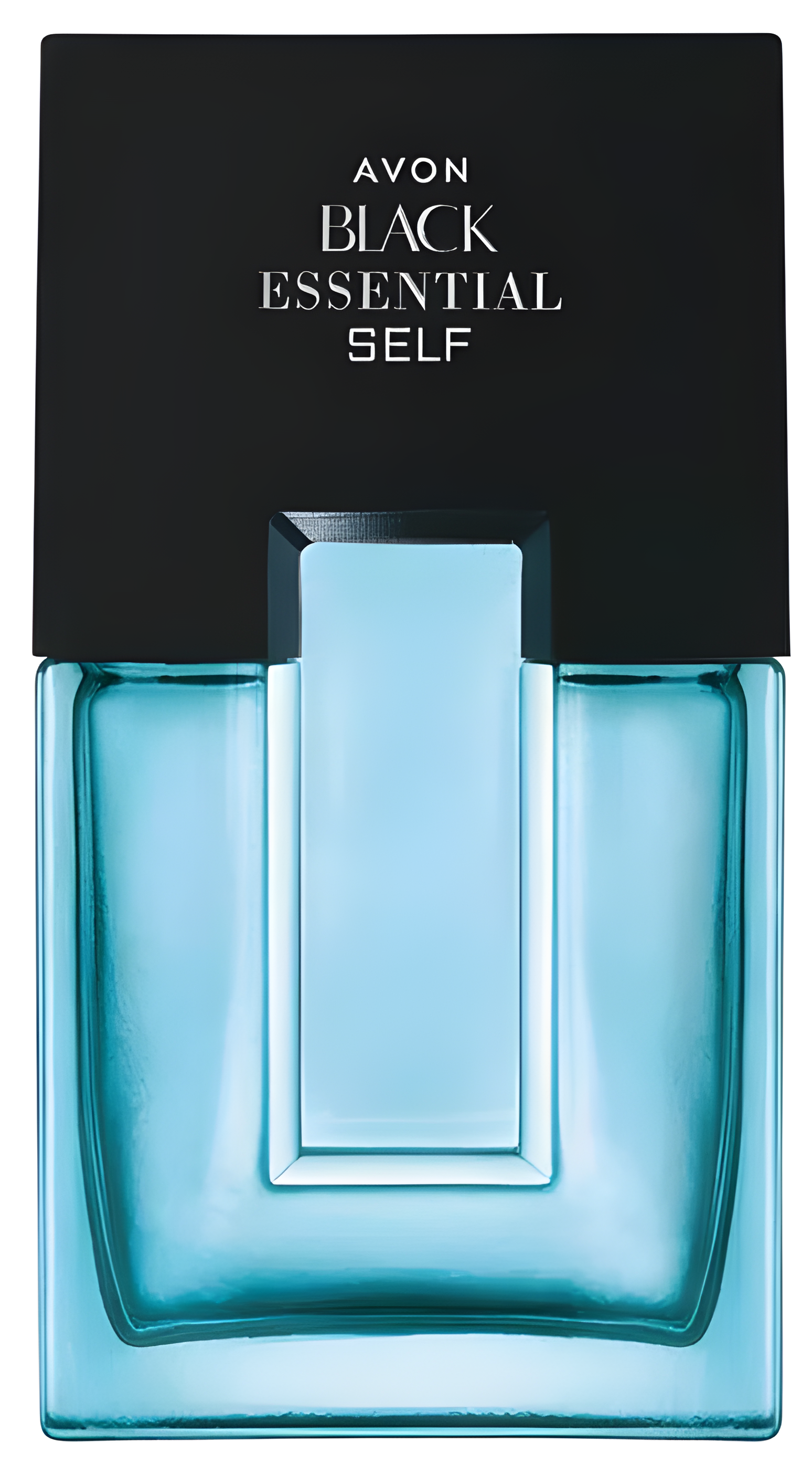 Black Essential Self by Avon perfume bottle