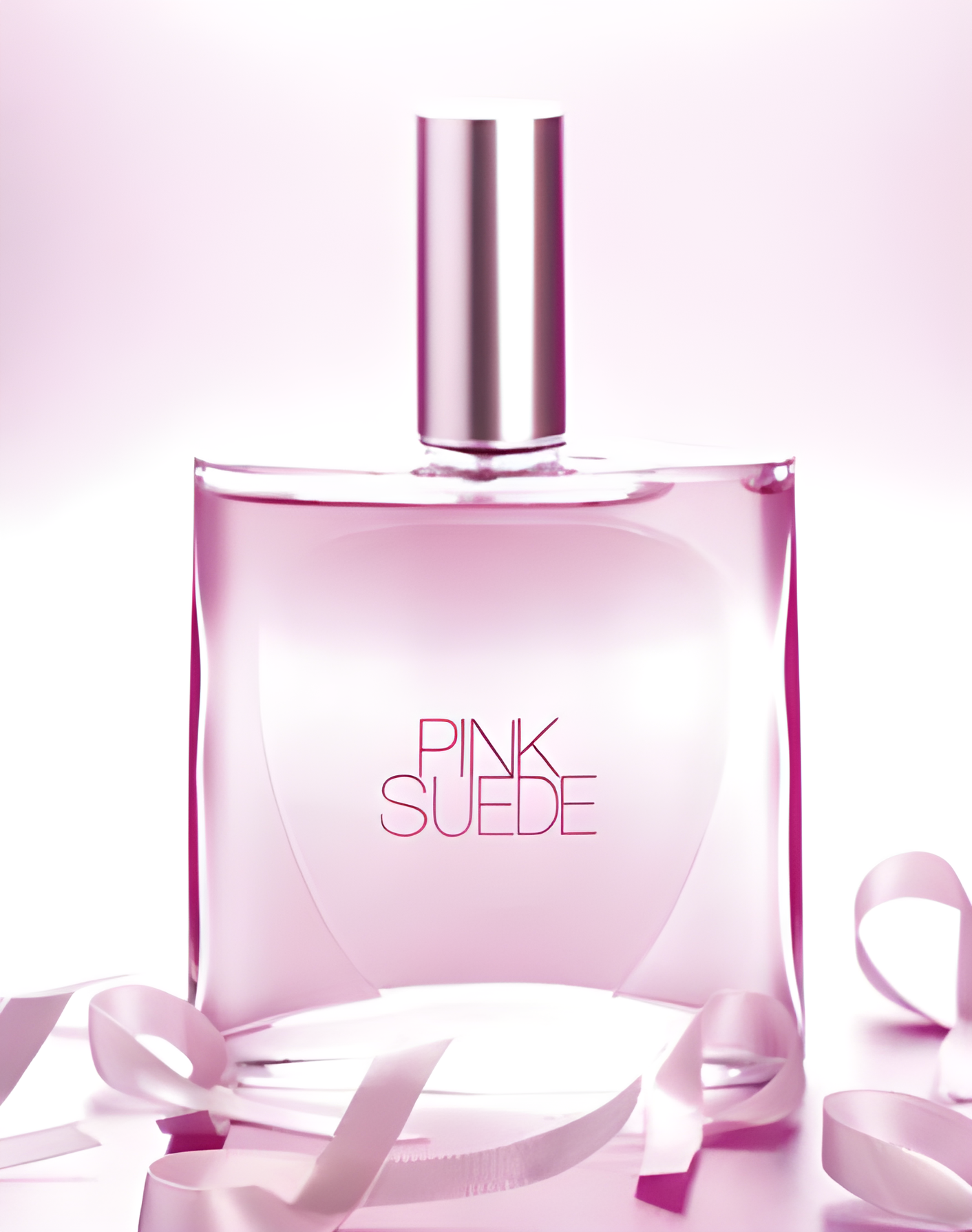 Pink Suede by Avon perfume bottle
