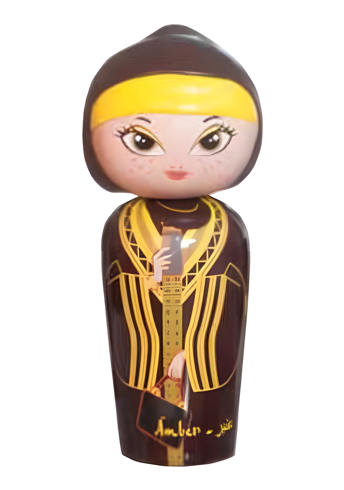 Amber by Kokeshi perfume bottle