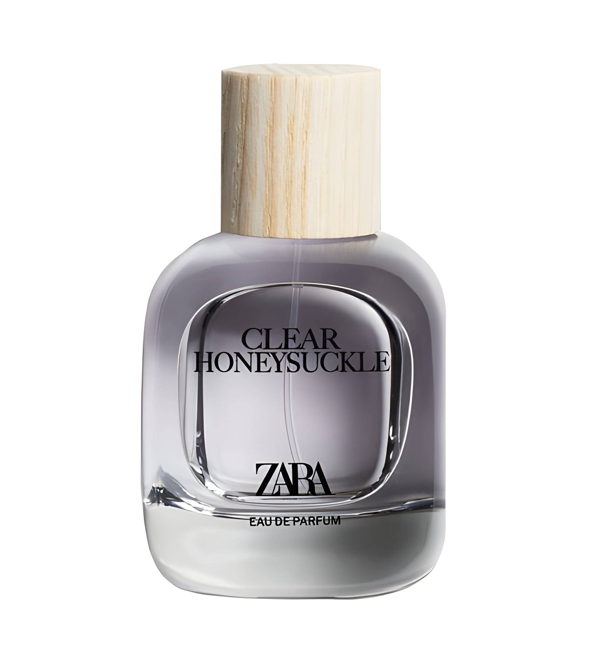 Clear Honeysuckle by Zara perfume bottle