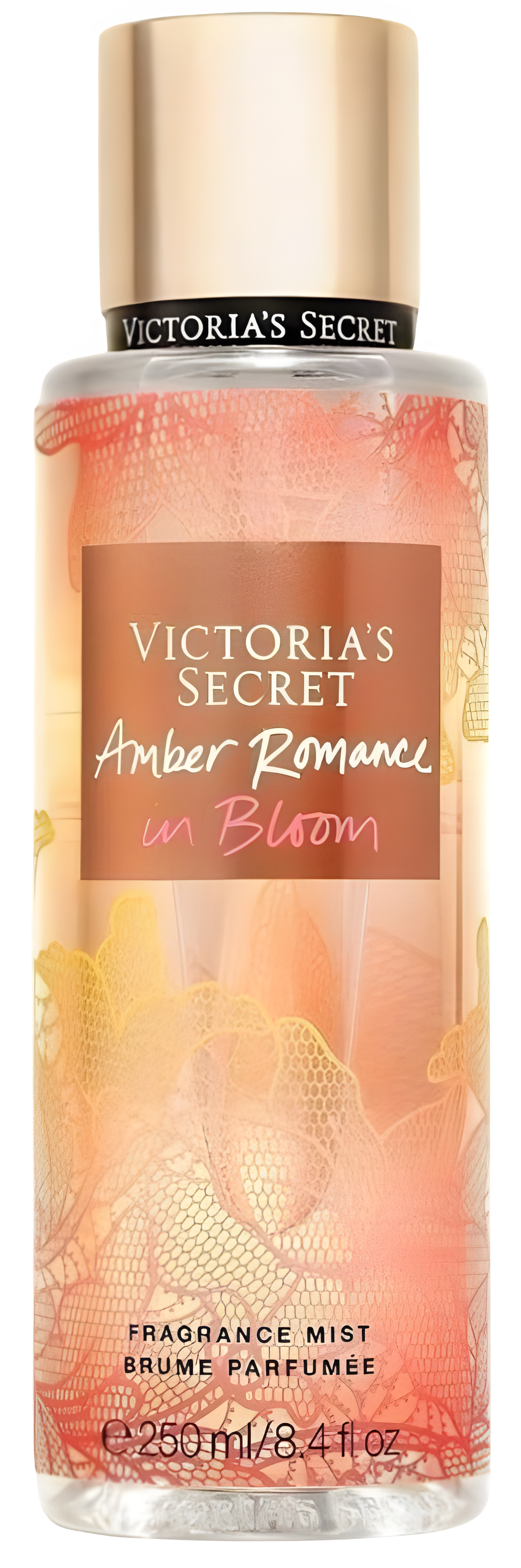 Amber Romance in Bloom by Victoria's Secret perfume bottle