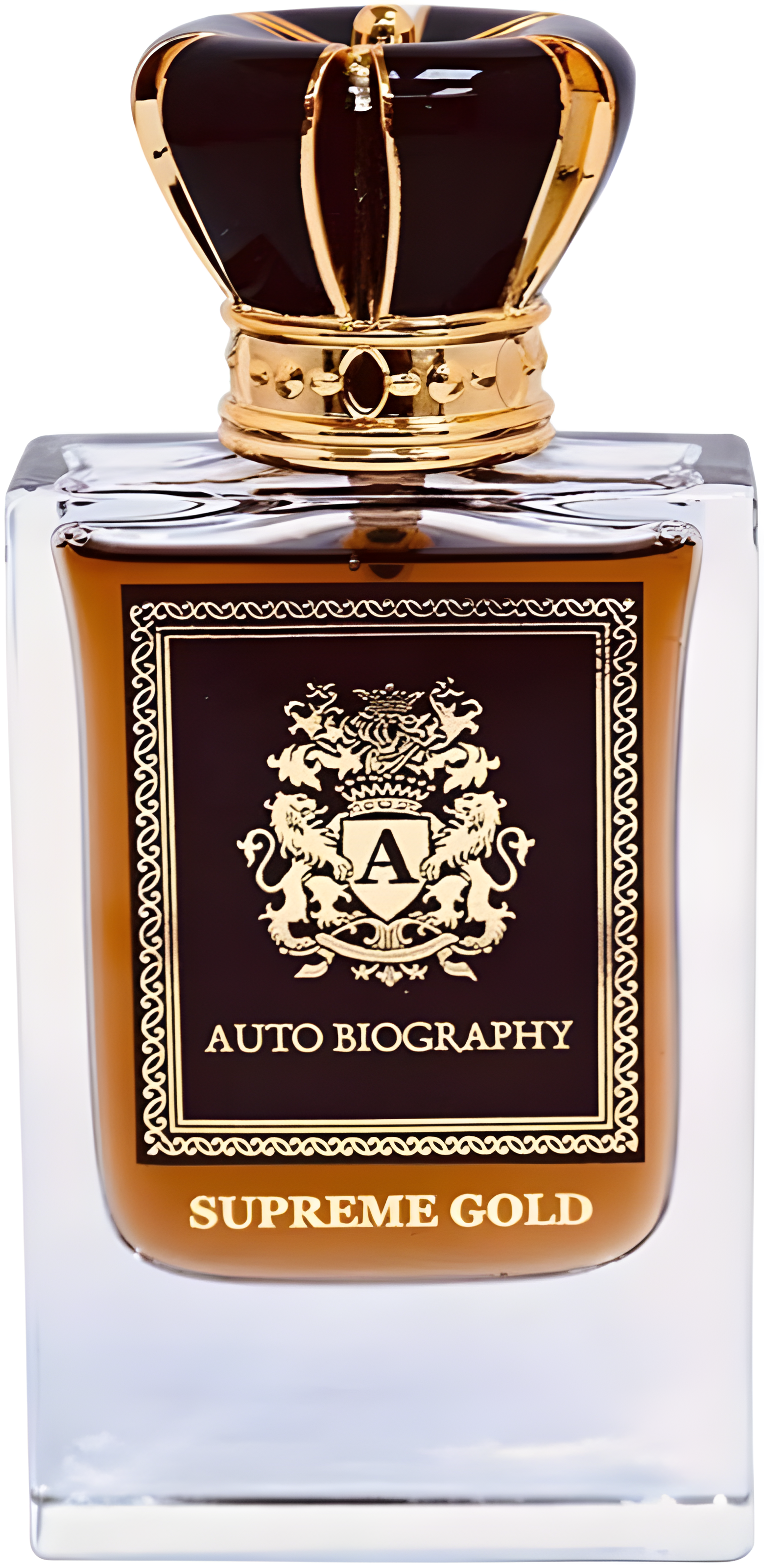 Supreme Gold by Autobiography perfume bottle
