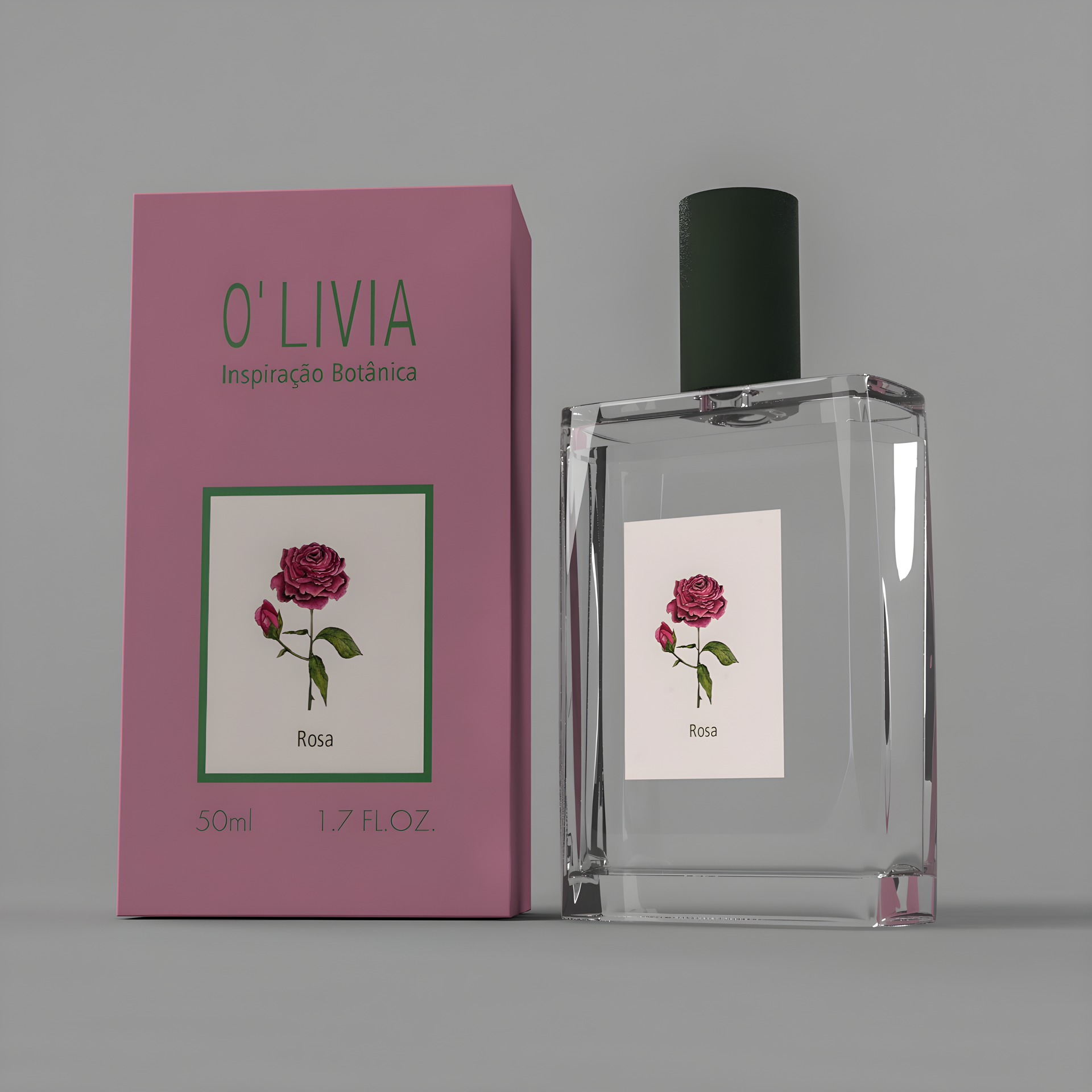 Rosa by O'Livia Inspiração Botânica perfume bottle